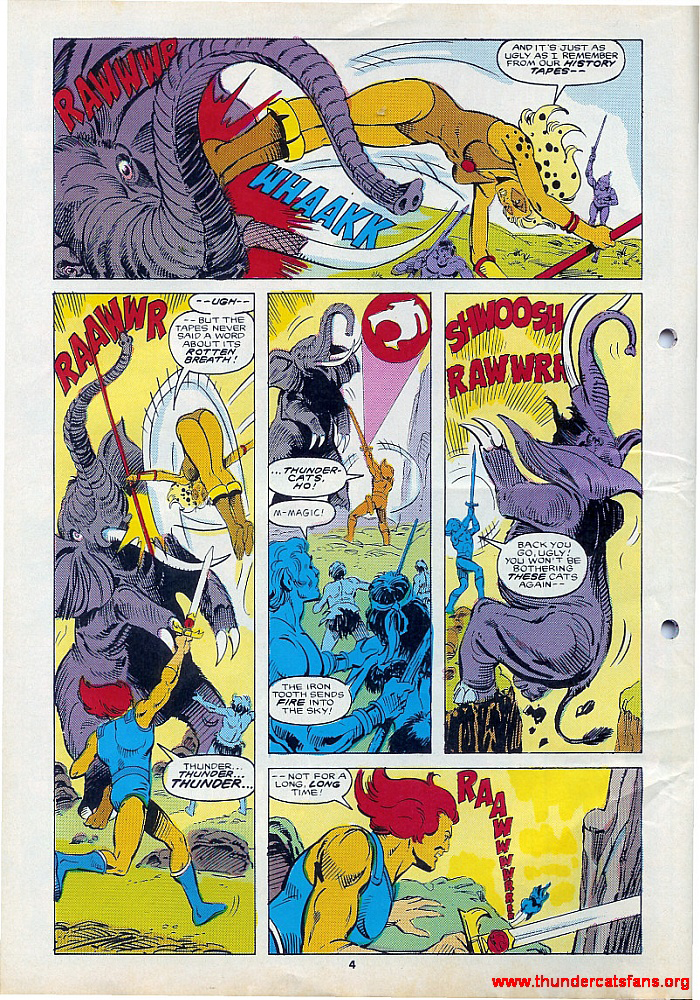 Read online ThunderCats (1987) comic -  Issue #14 - 4