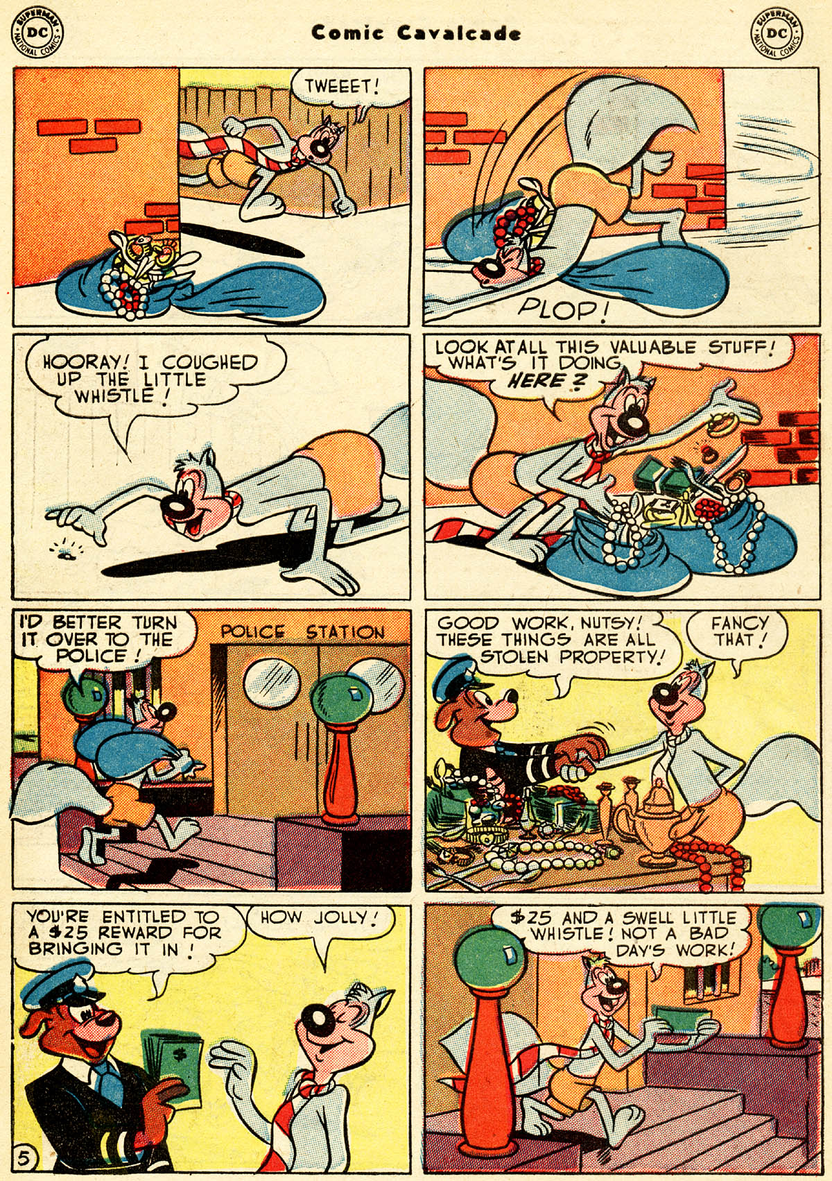 Read online Comic Cavalcade comic -  Issue #50 - 64