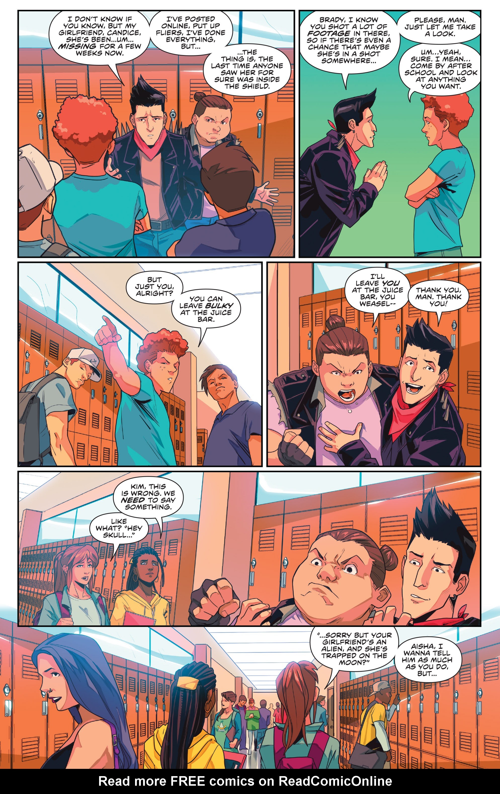 Read online Mighty Morphin comic -  Issue #9 - 9