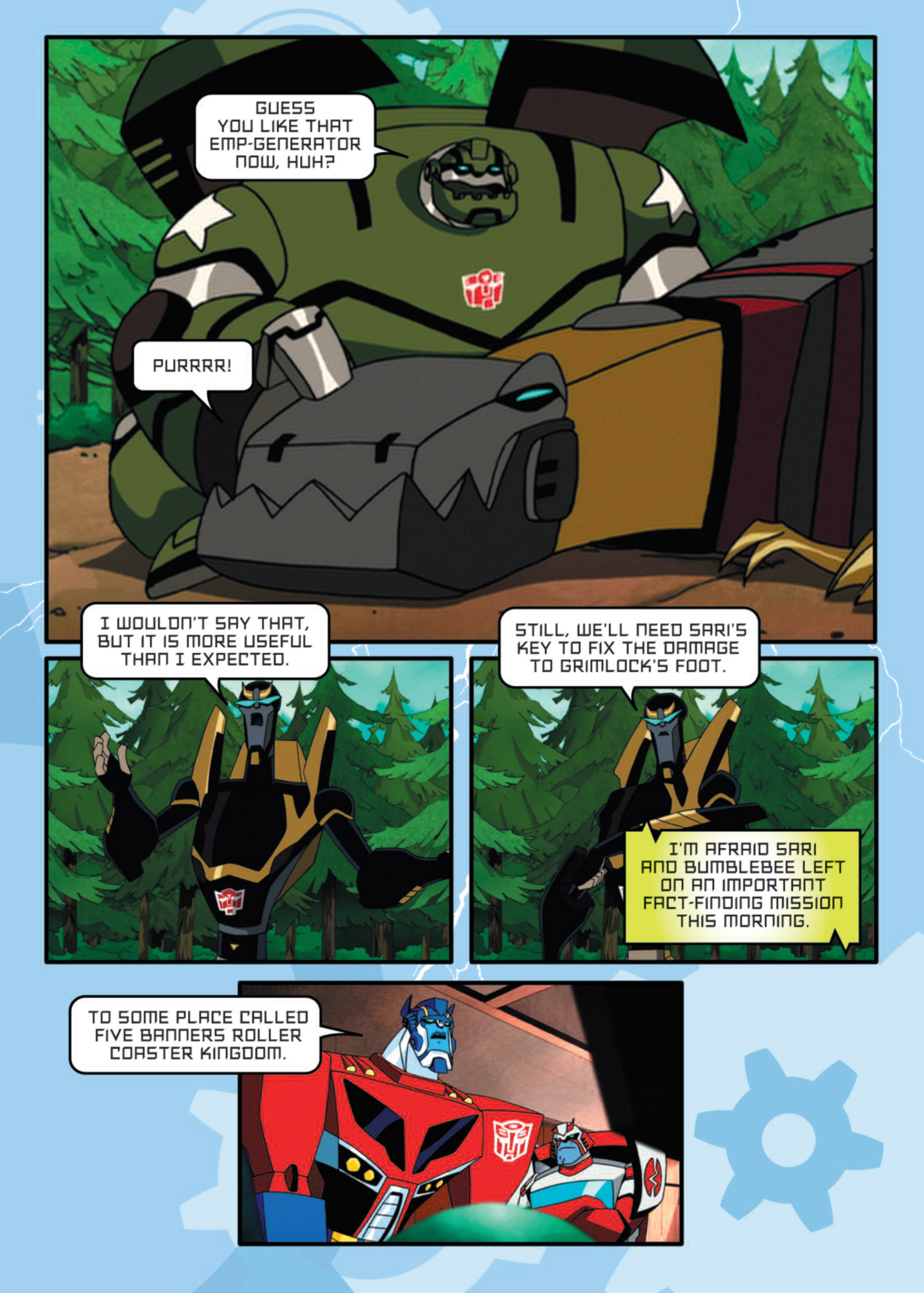 Read online Transformers Animated comic -  Issue #10 - 73