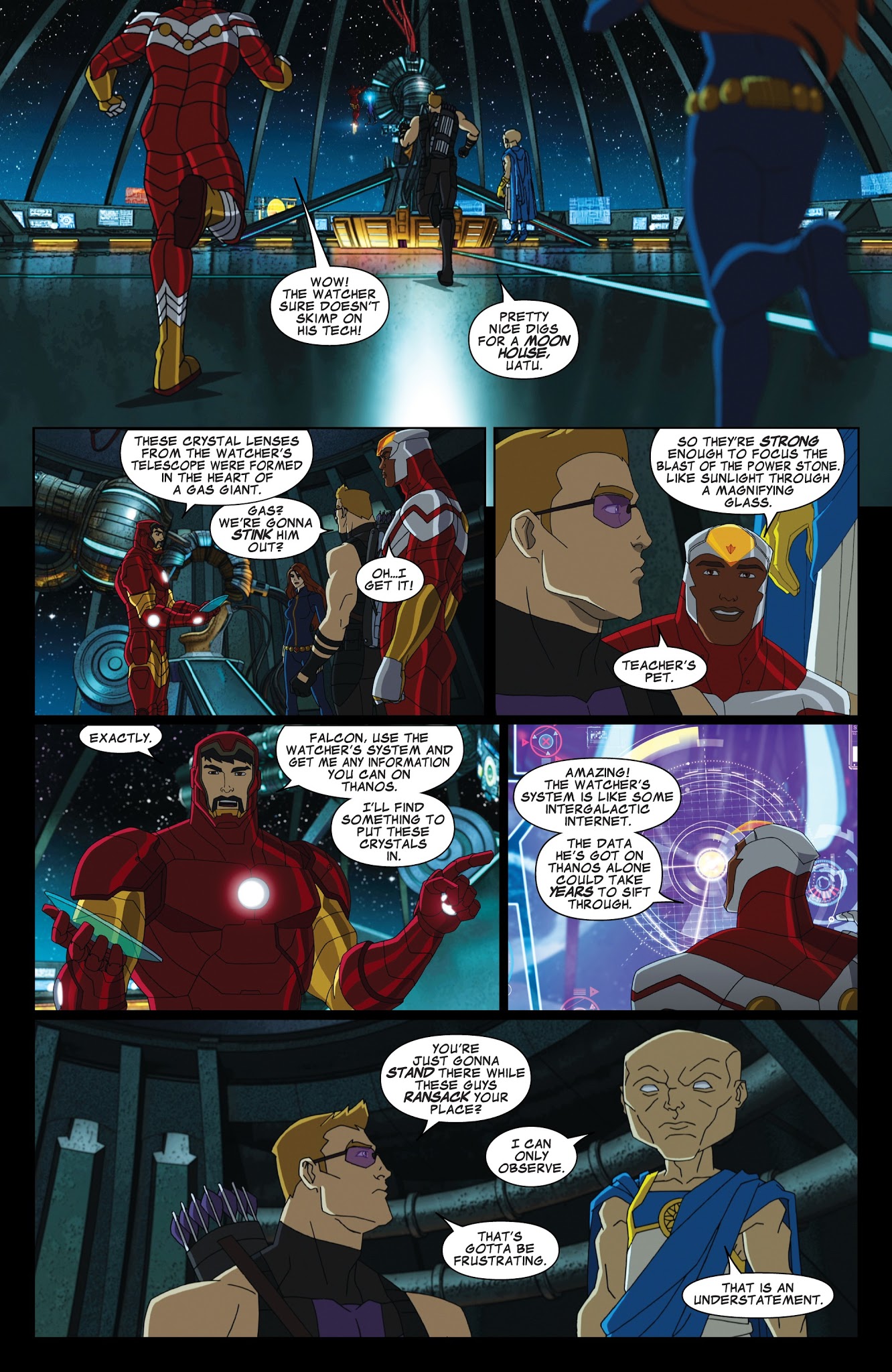 Read online Avengers vs. Thanos (2018) comic -  Issue # TPB - 38