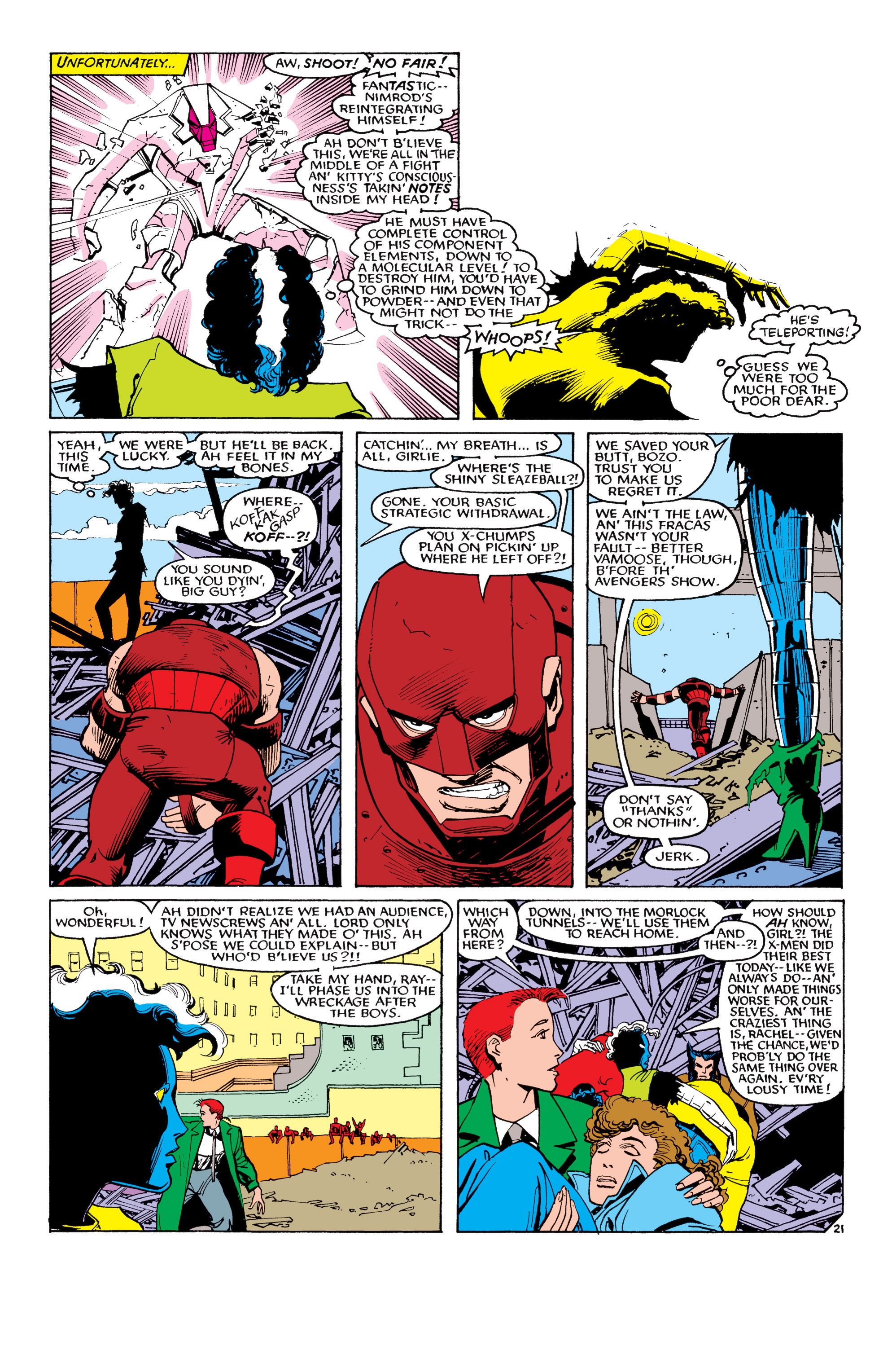 Read online Uncanny X-Men (1963) comic -  Issue #194 - 22