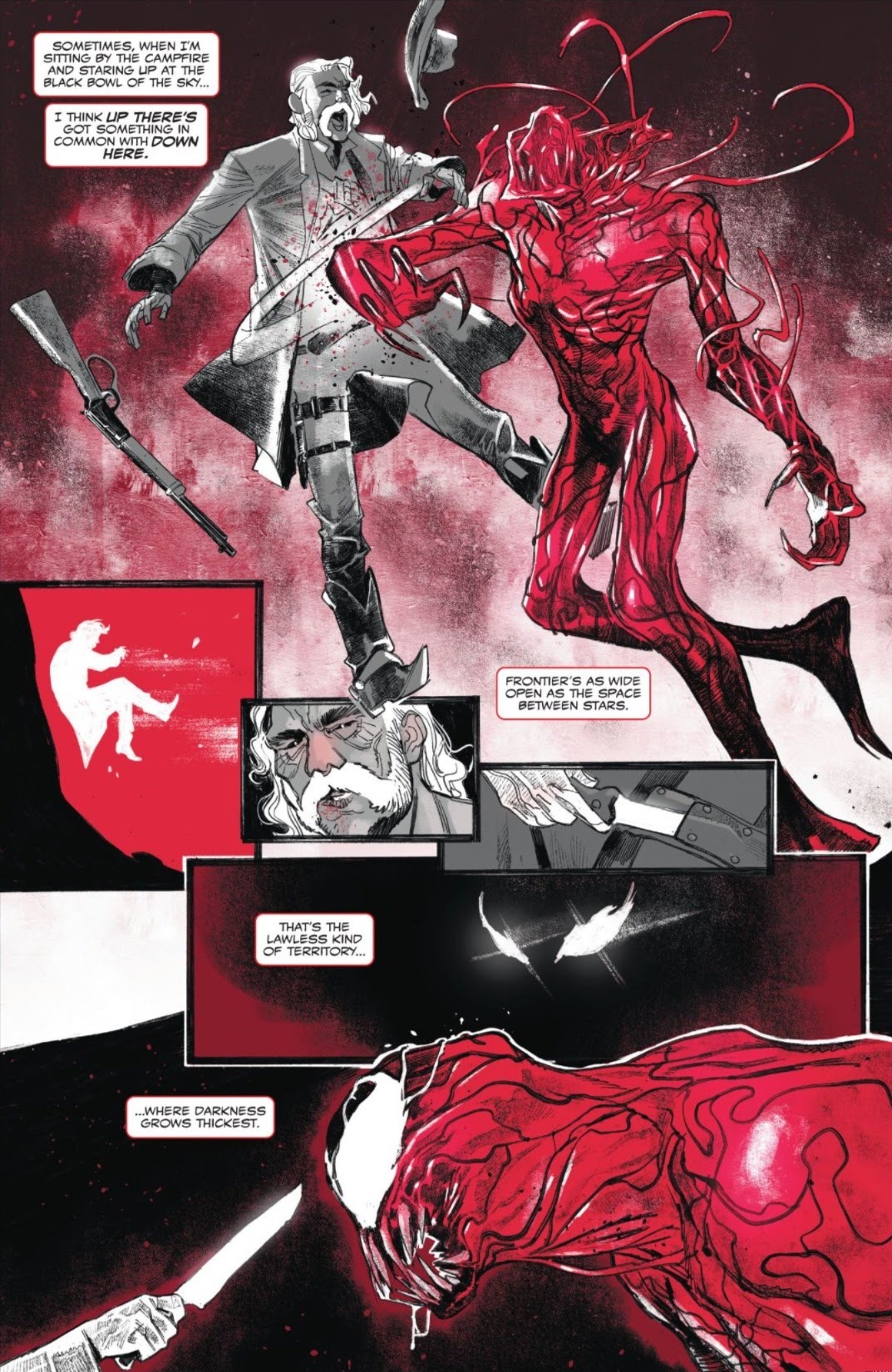 Read online Carnage: Black, White & Blood comic -  Issue #1 - 20