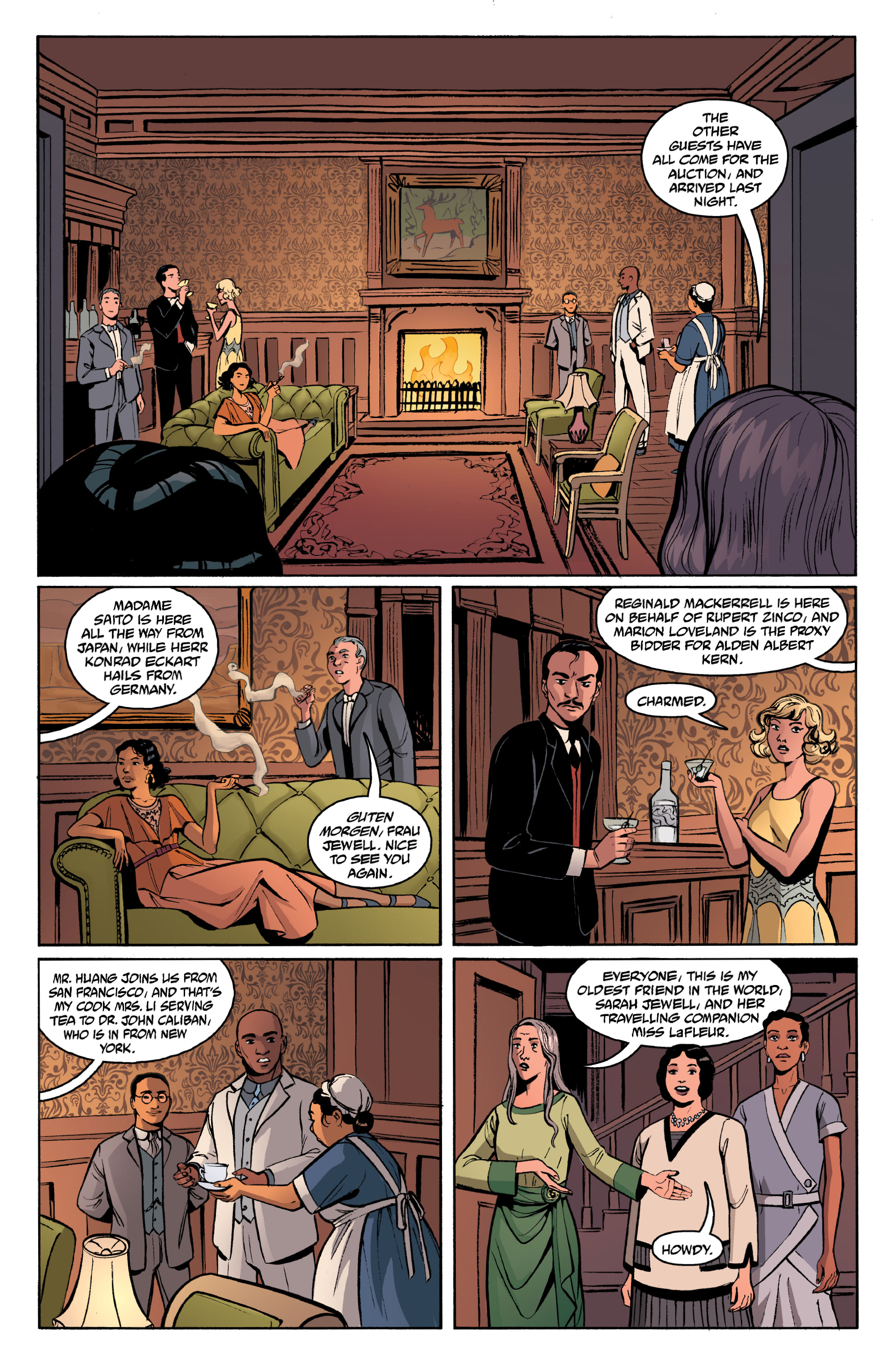 Read online The House of Lost Horizons: A Sarah Jewell Mystery comic -  Issue #1 - 7