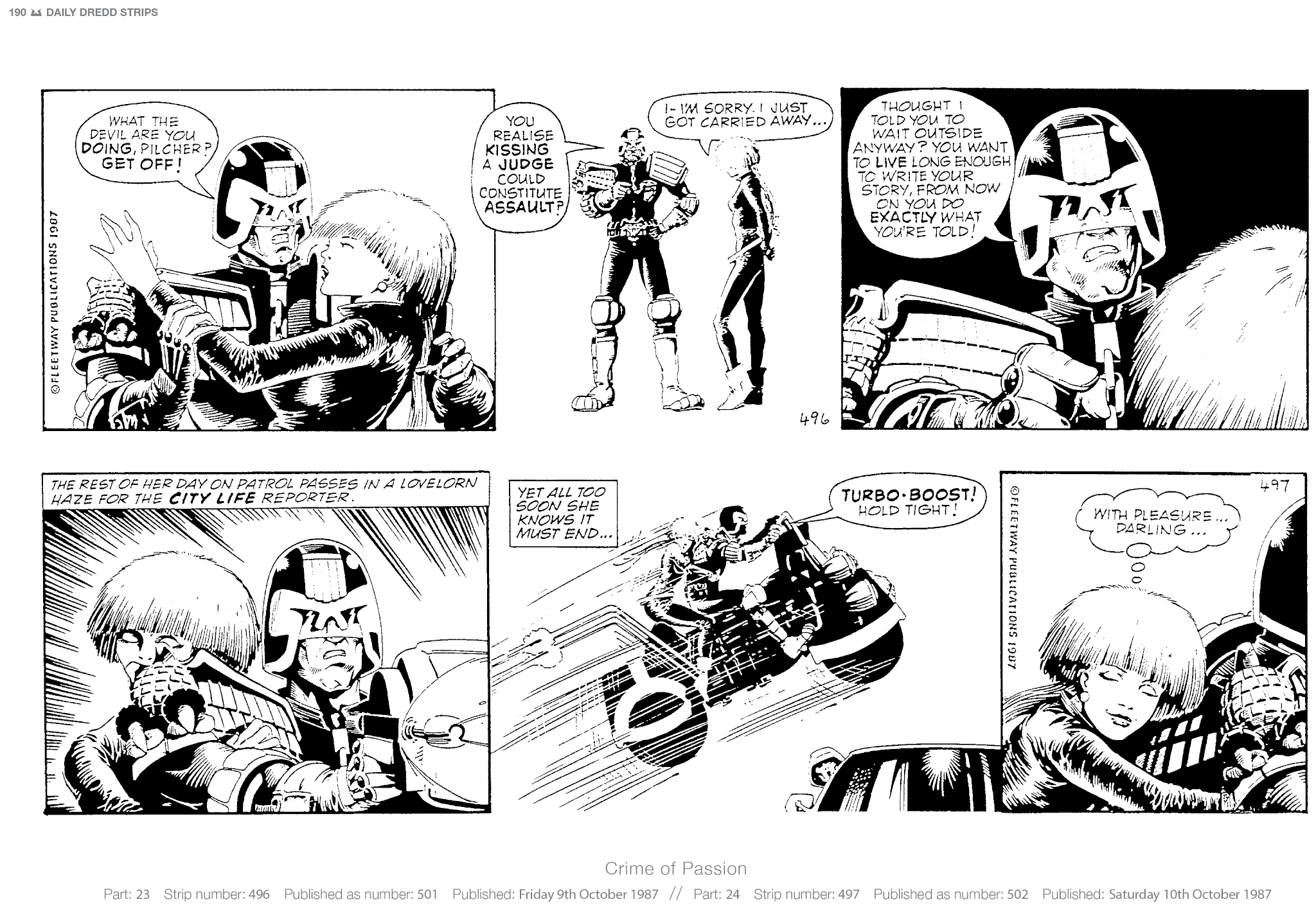 Read online Judge Dredd: The Daily Dredds comic -  Issue # TPB 2 - 193