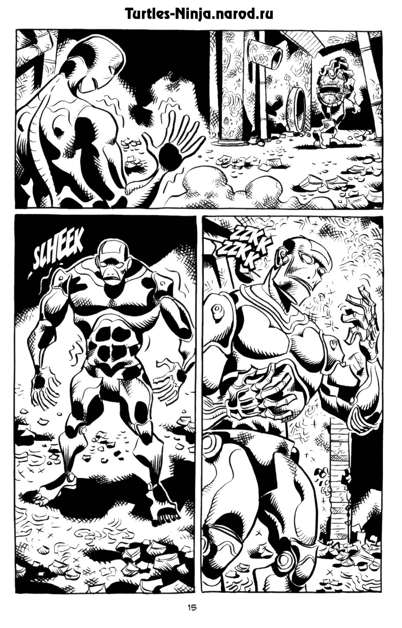 Read online Donatello The Brain Thief comic -  Issue #4 - 17