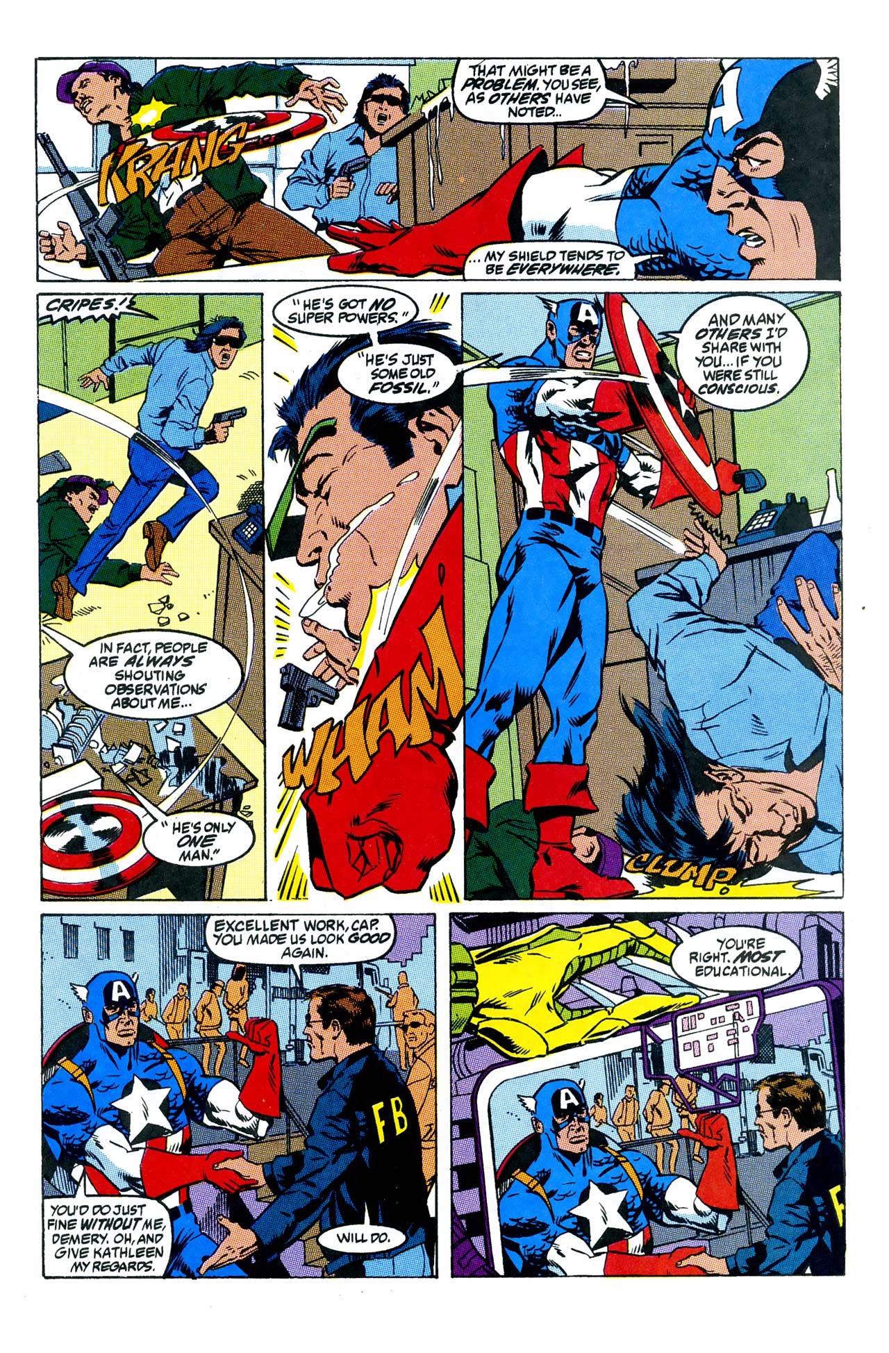 Read online Captain America: Drug War comic -  Issue # Full - 5