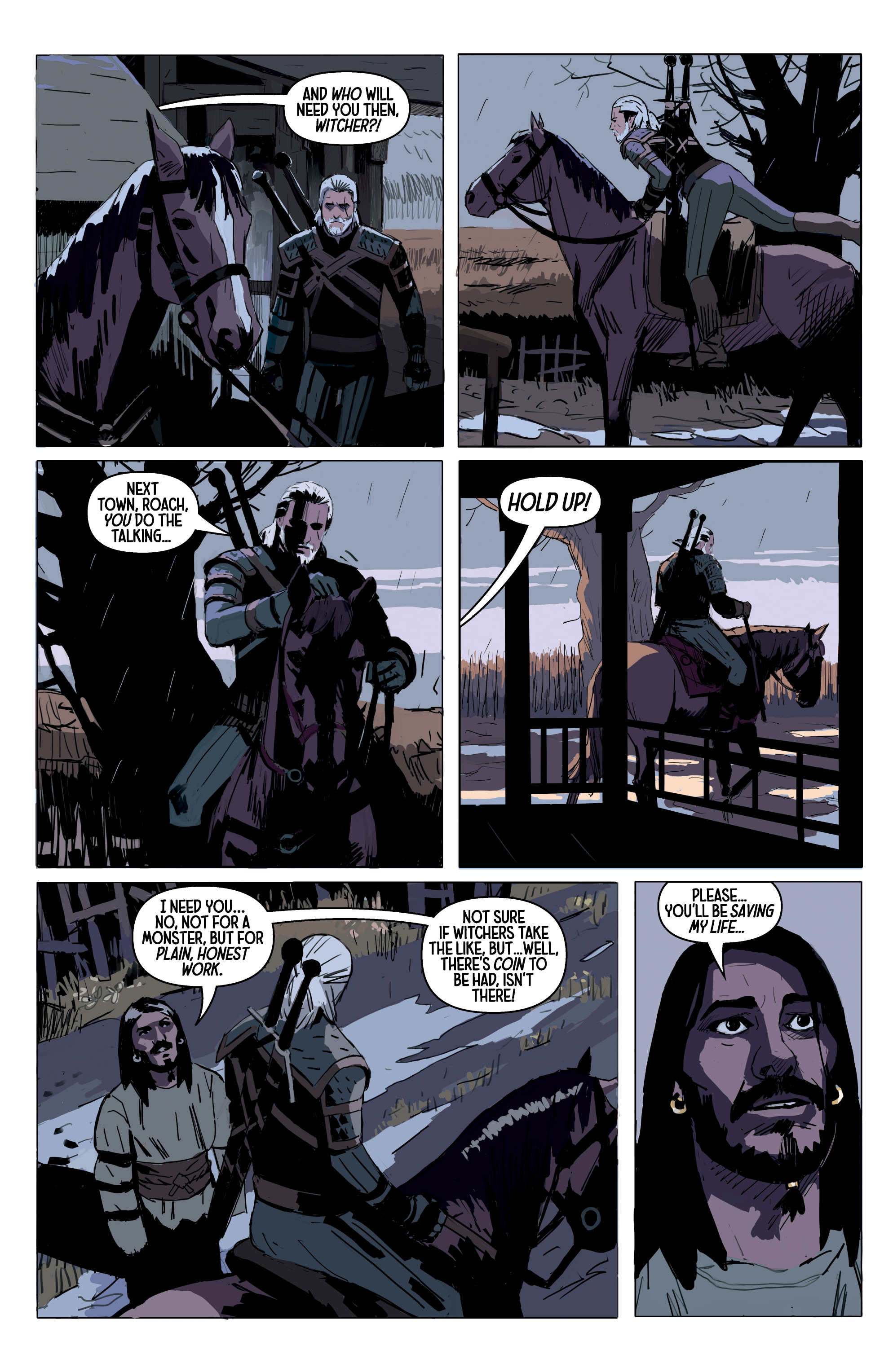 Read online The Witcher: Fading Memories comic -  Issue #1 - 7