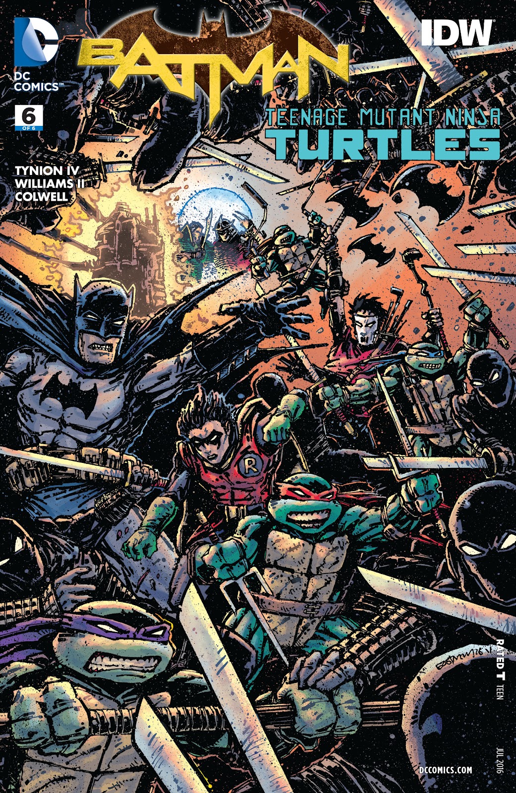 Batman/Teenage Mutant Ninja Turtles issue 6 - Page 3