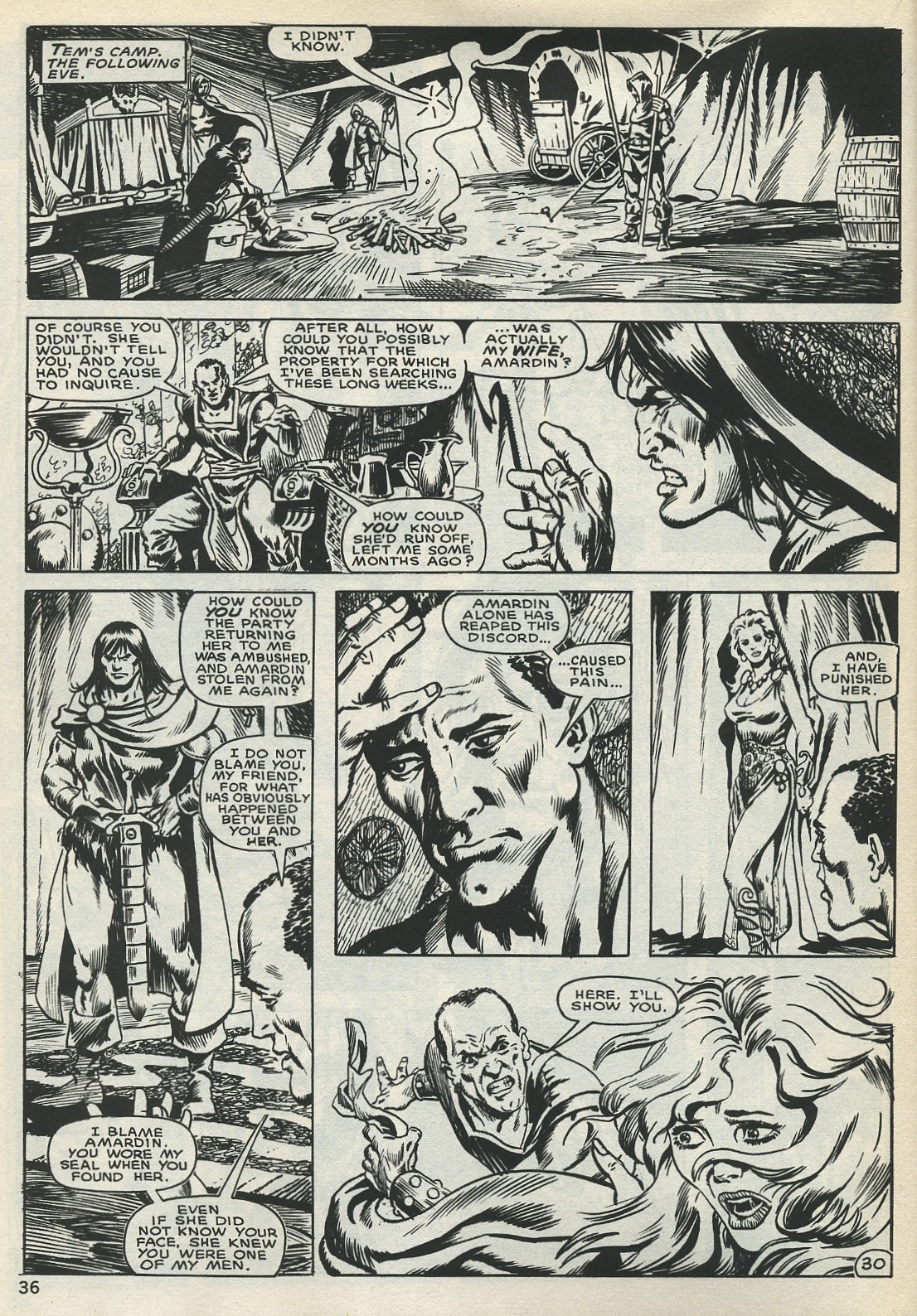 Read online The Savage Sword Of Conan comic -  Issue #128 - 35