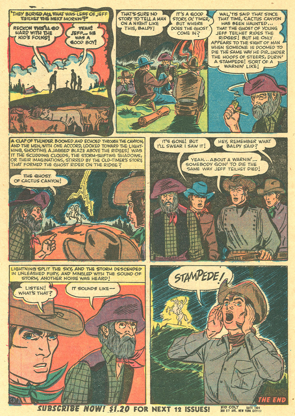 Read online Kid Colt Outlaw comic -  Issue #17 - 24