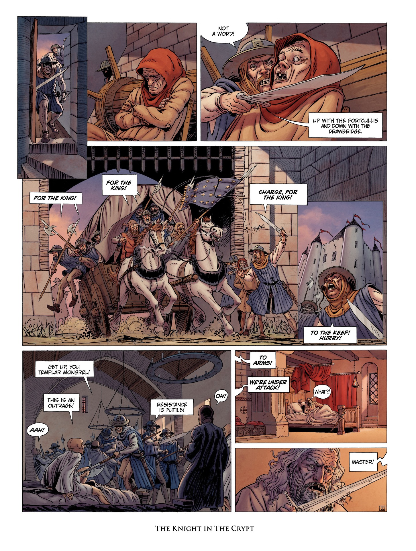 Read online The Last Templar comic -  Issue #1 - 54