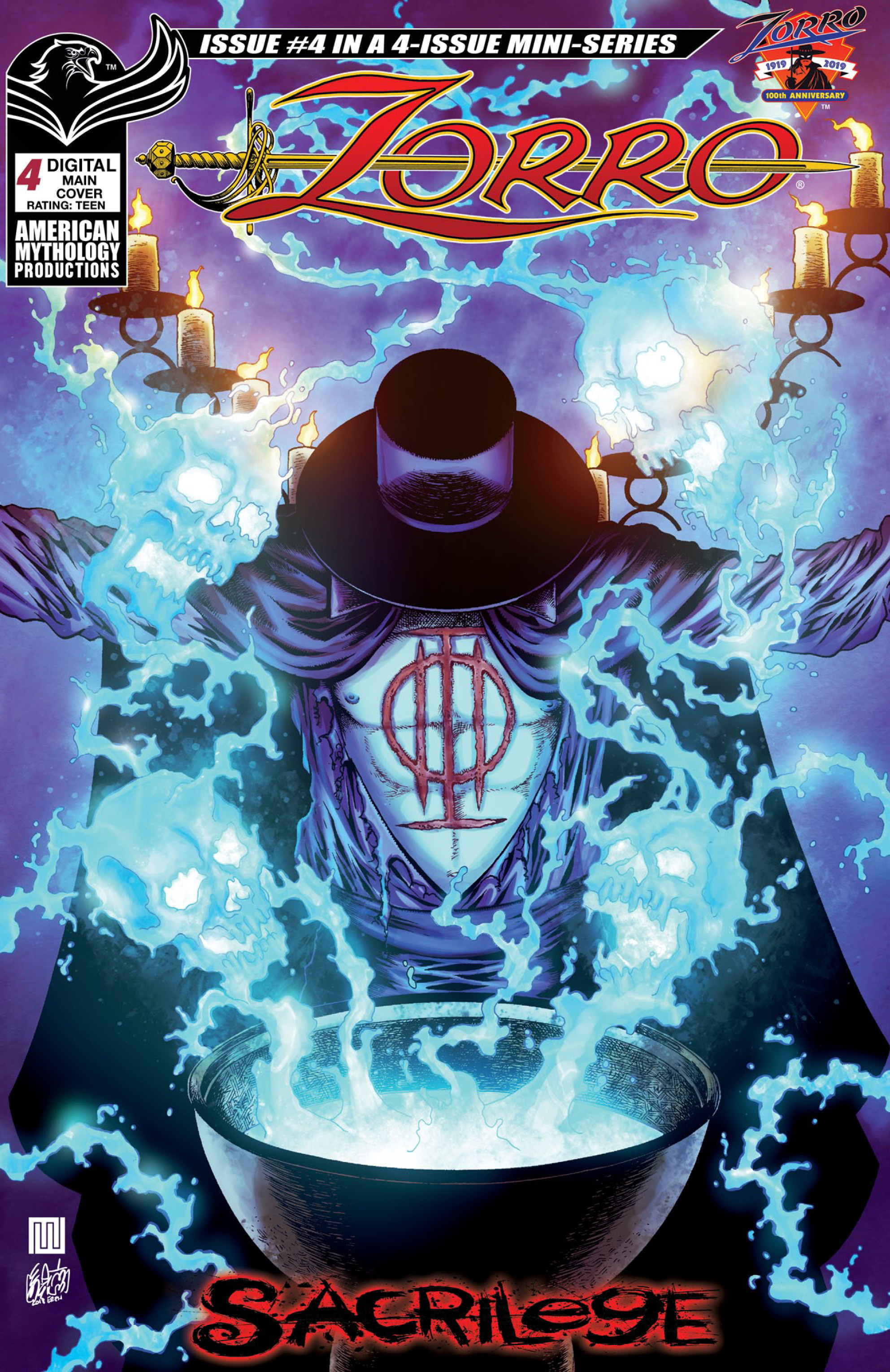 Read online Zorro: Sacrilege comic -  Issue #4 - 1