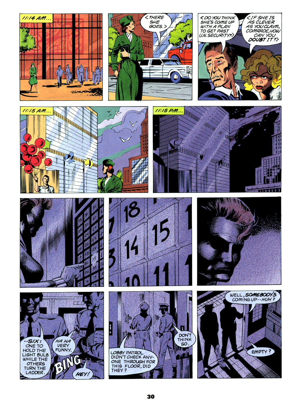 Read online Marvel Graphic Novel comic -  Issue #61 - Black Widow - The Coldest War - 31