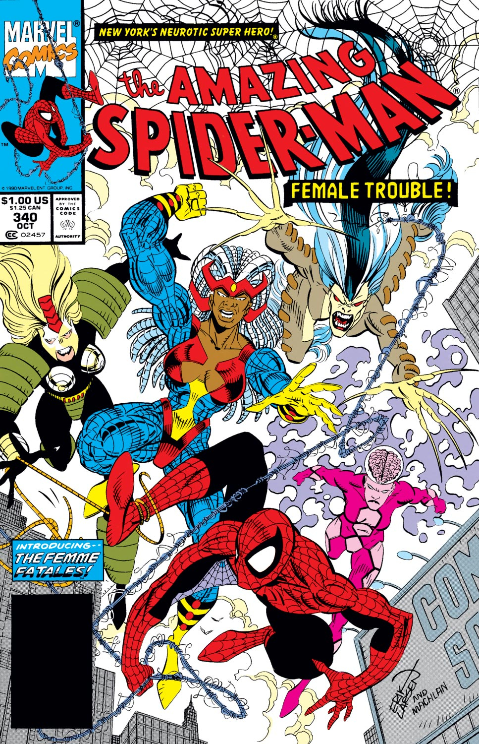 Read online The Amazing Spider-Man (1963) comic -  Issue #340 - 1