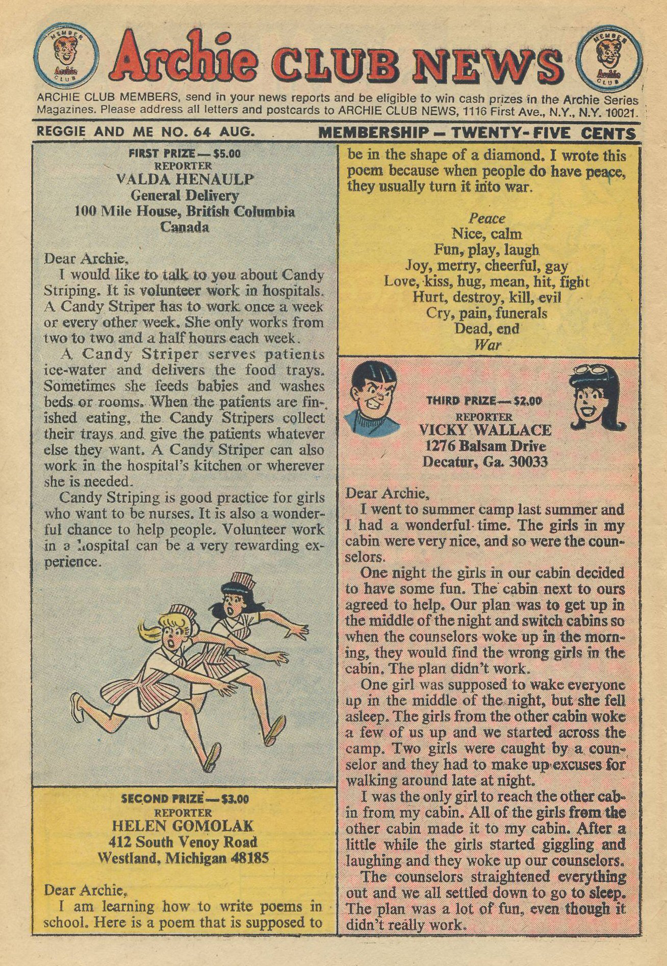 Read online Reggie and Me (1966) comic -  Issue #64 - 42