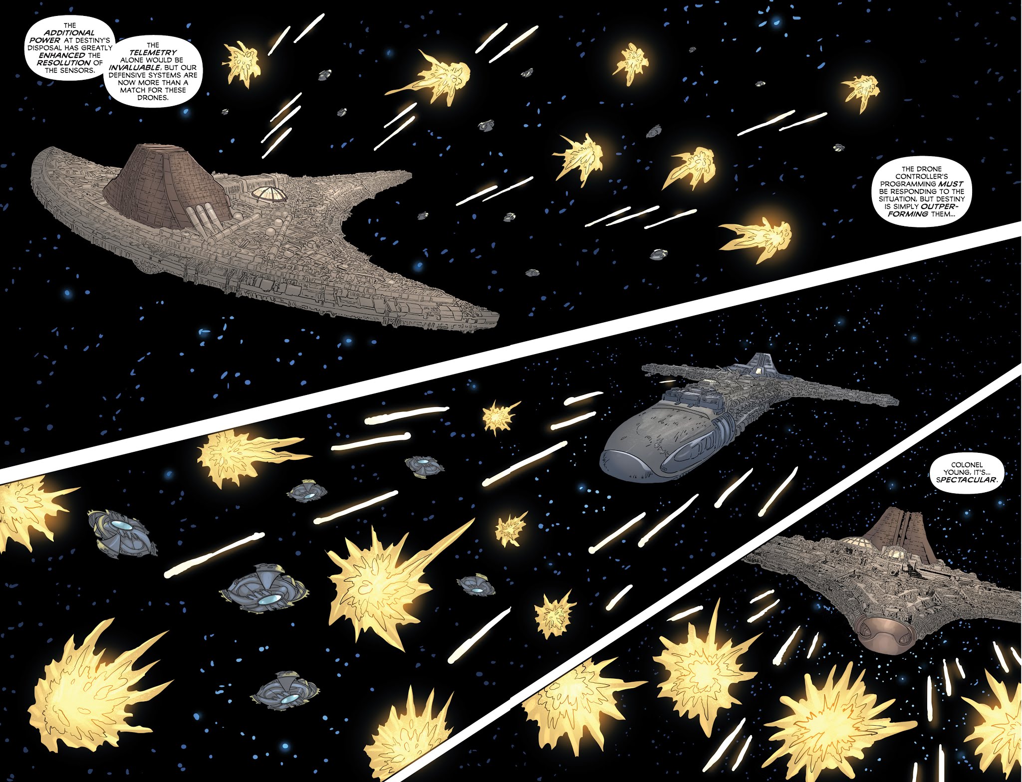 Read online Stargate Universe: Back To Destiny comic -  Issue #6 - 7