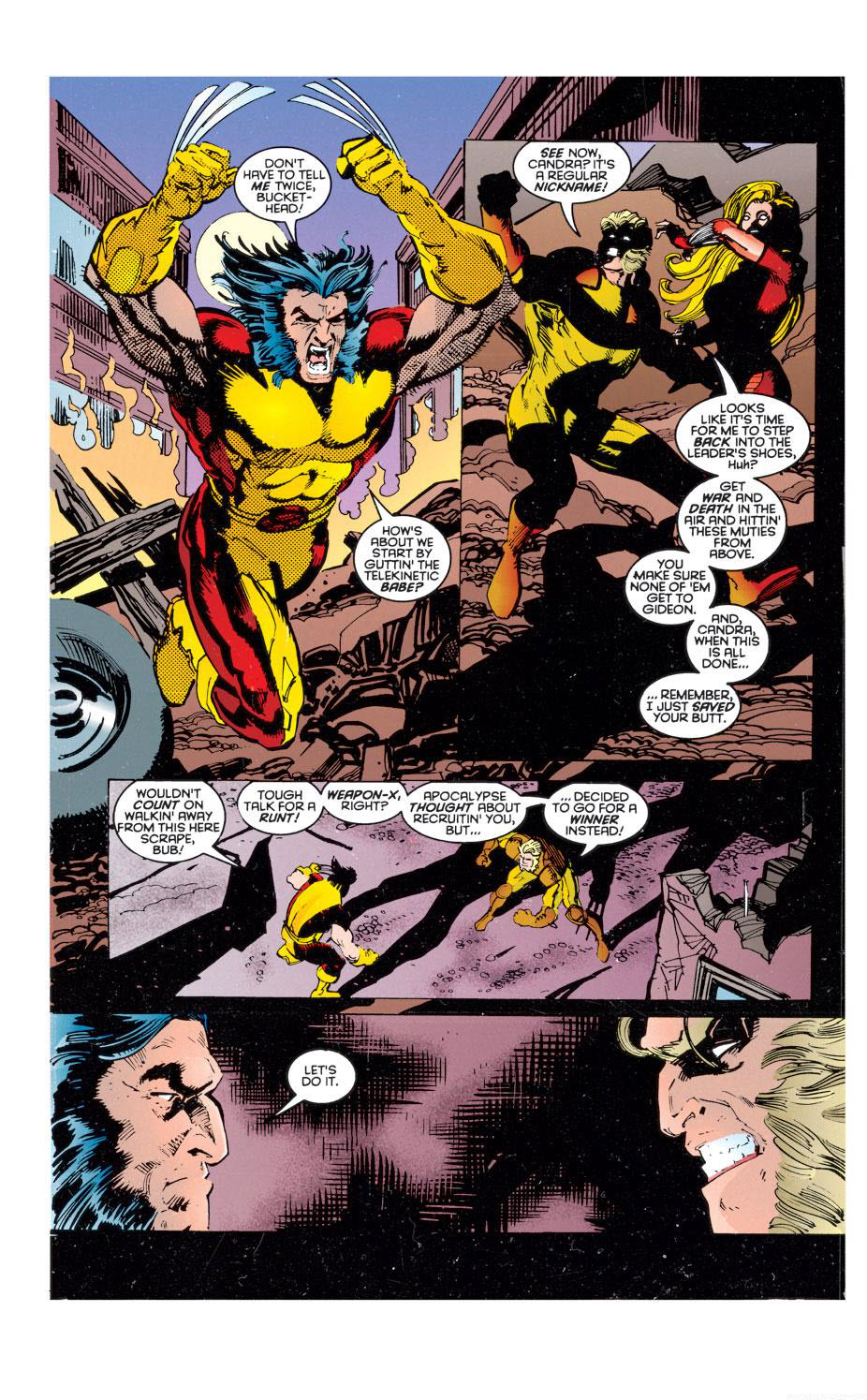 Read online X-Men Chronicles comic -  Issue #1 - 34