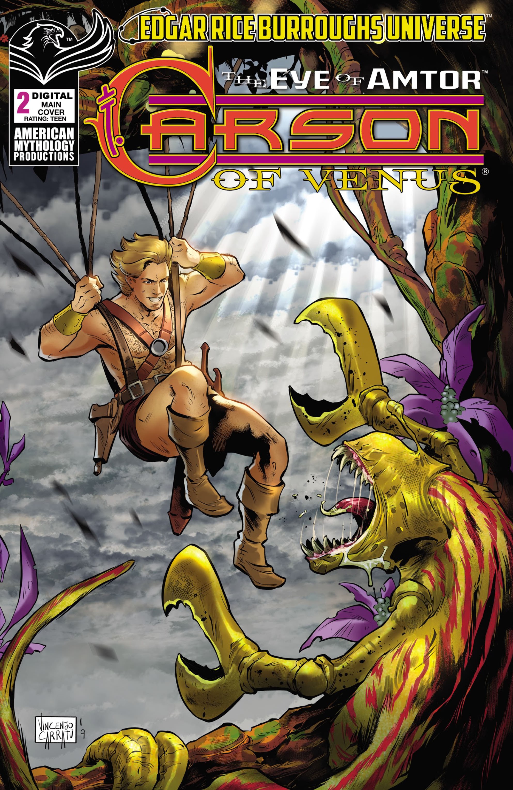 Read online Carson of Venus Eye of Amtor comic -  Issue #2 - 1