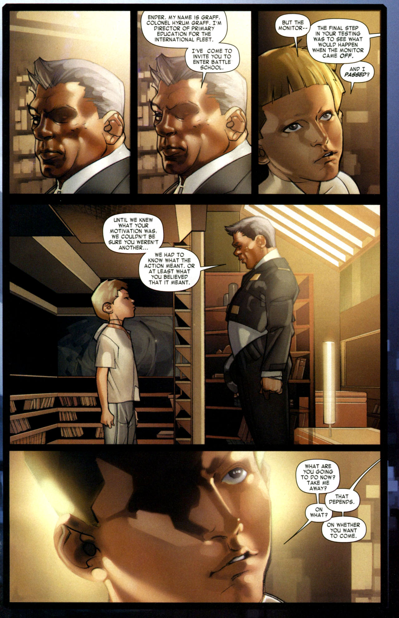 Read online Ender's Game: Battle School comic -  Issue #1 - 22
