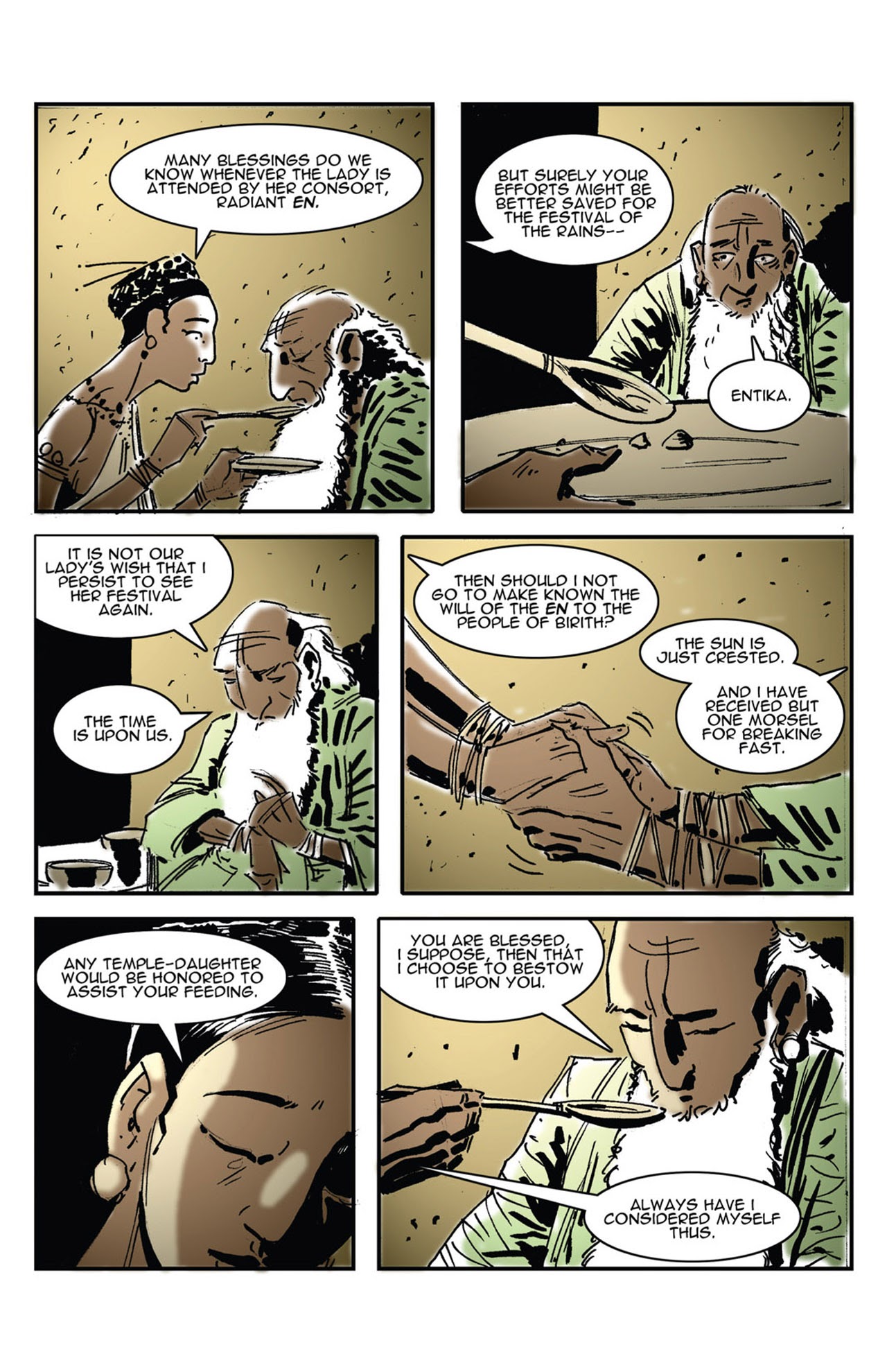 Read online Inanna's Tears comic -  Issue #1 - 11