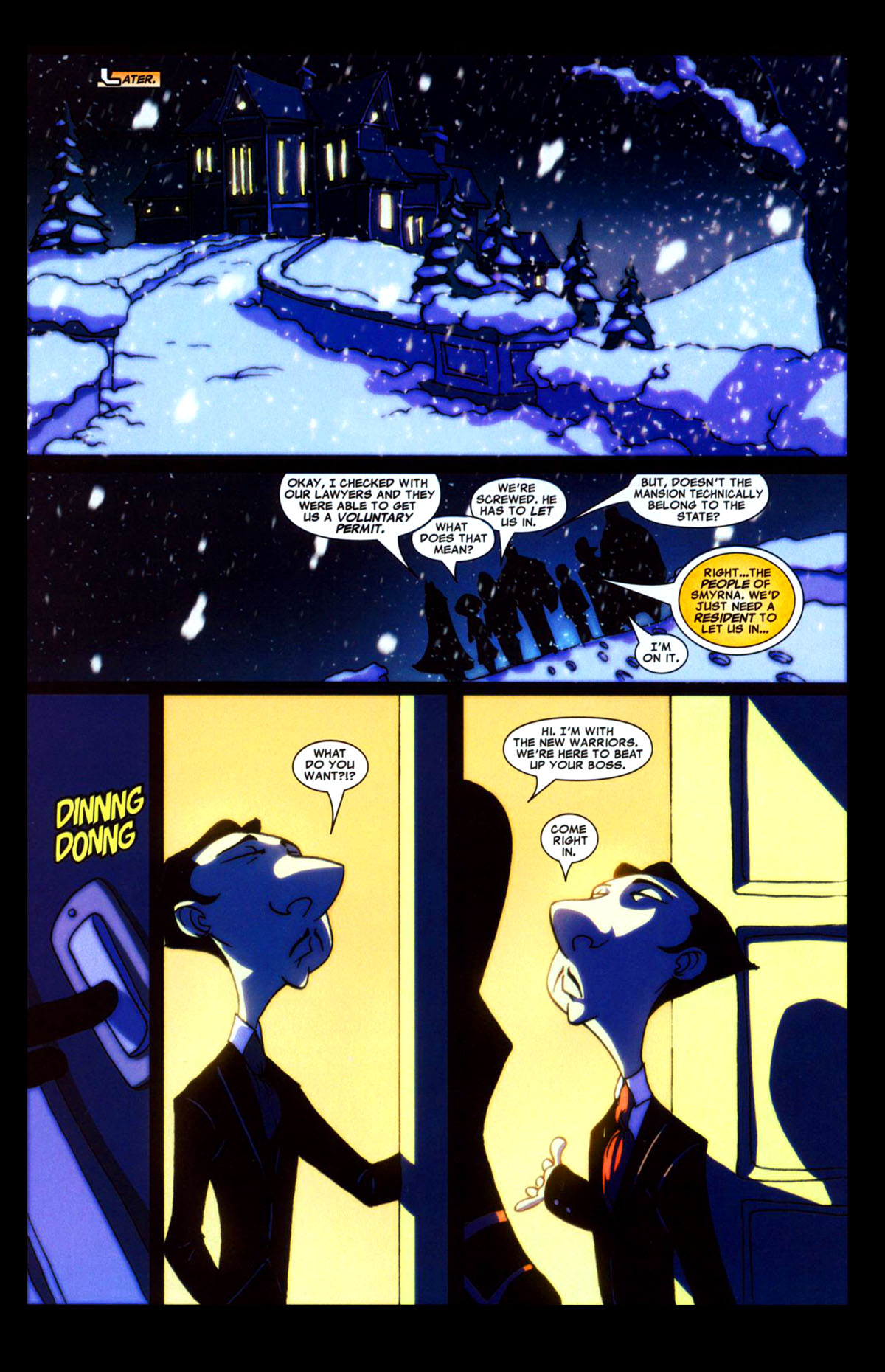 Read online New Warriors (2005) comic -  Issue #6 - 11