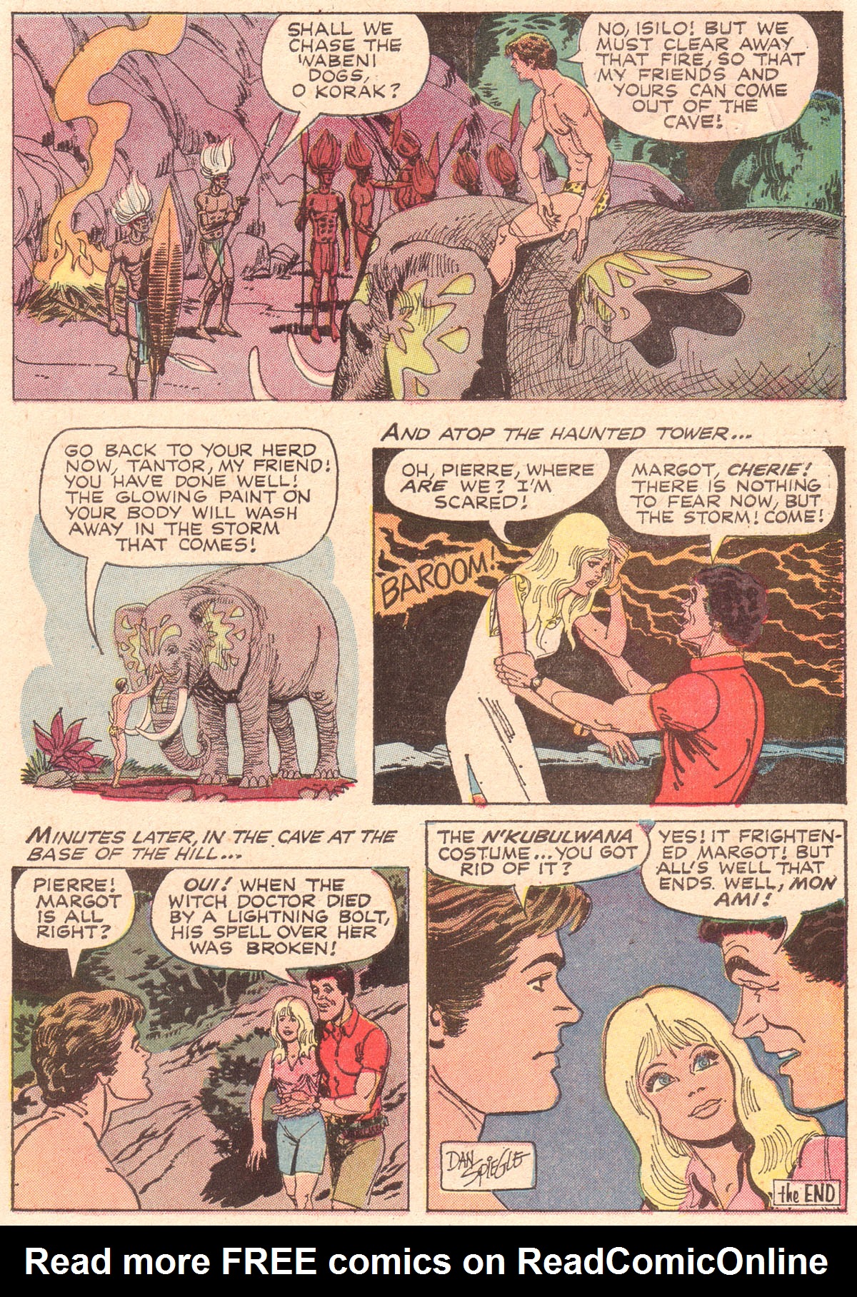 Read online Korak, Son of Tarzan (1964) comic -  Issue #38 - 22
