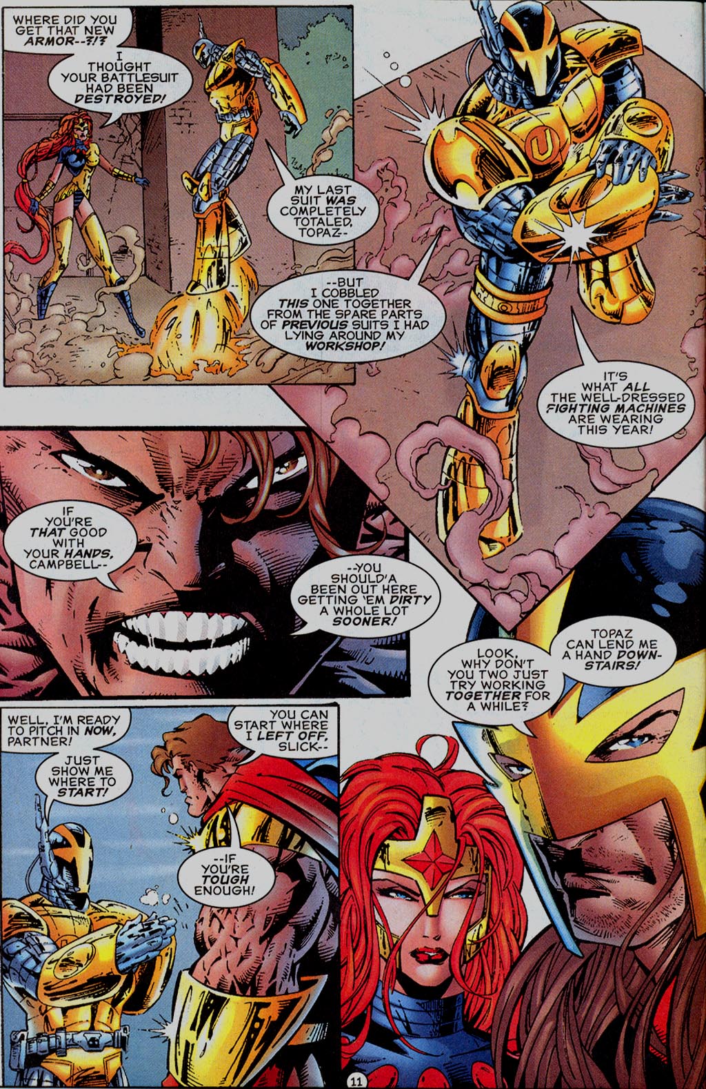 Read online UltraForce (1995) comic -  Issue #10 - 12