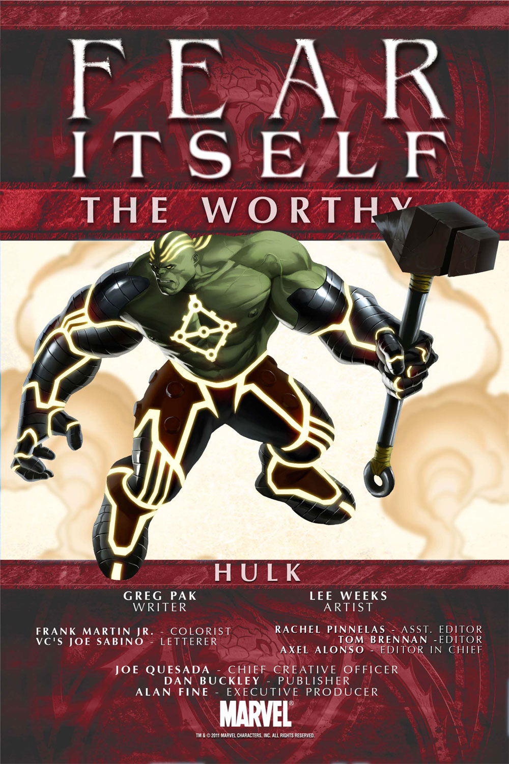 Read online Fear Itself: The Worthy comic -  Issue #5 - 1