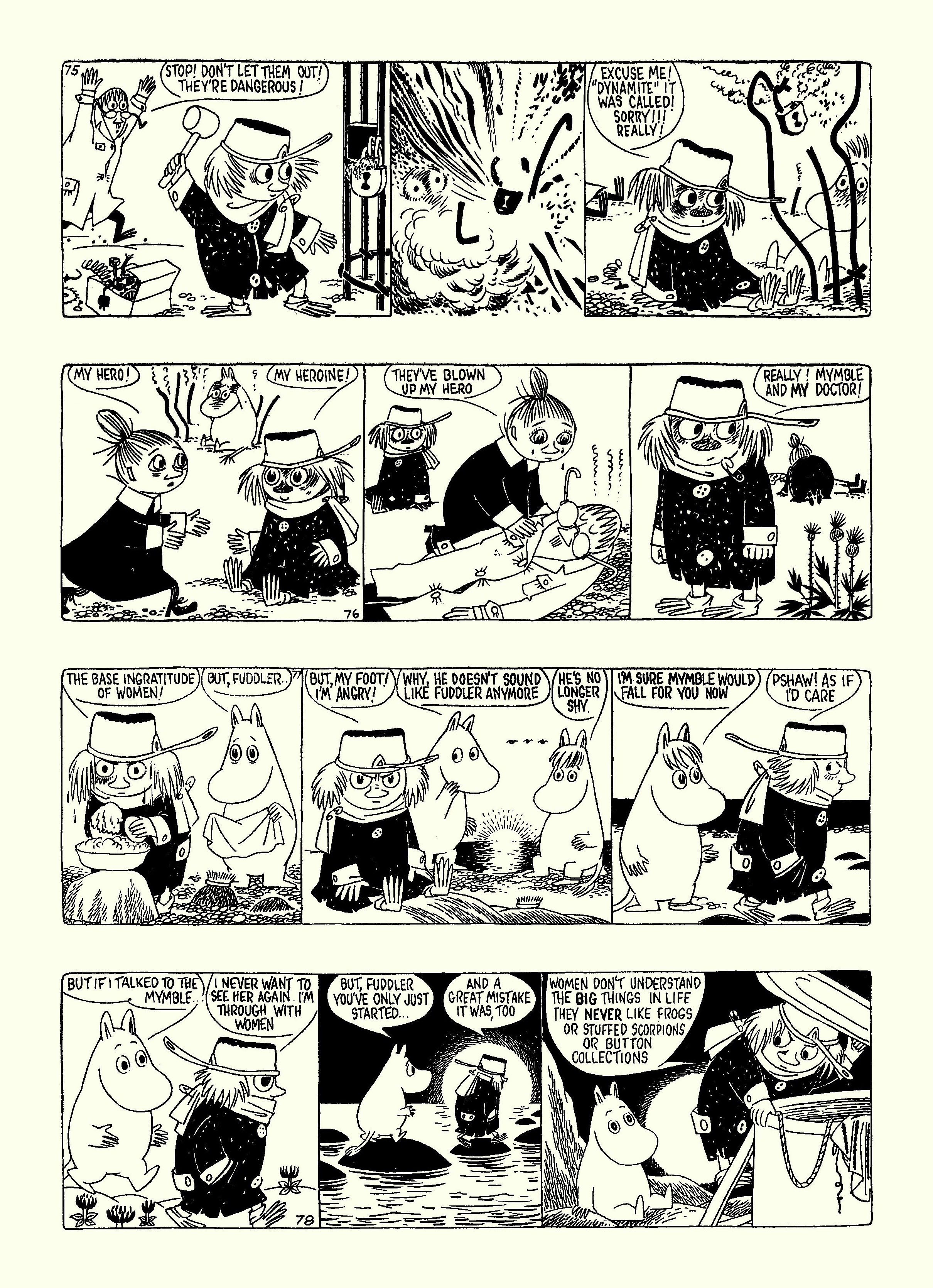 Read online Moomin: The Complete Tove Jansson Comic Strip comic -  Issue # TPB 5 - 76