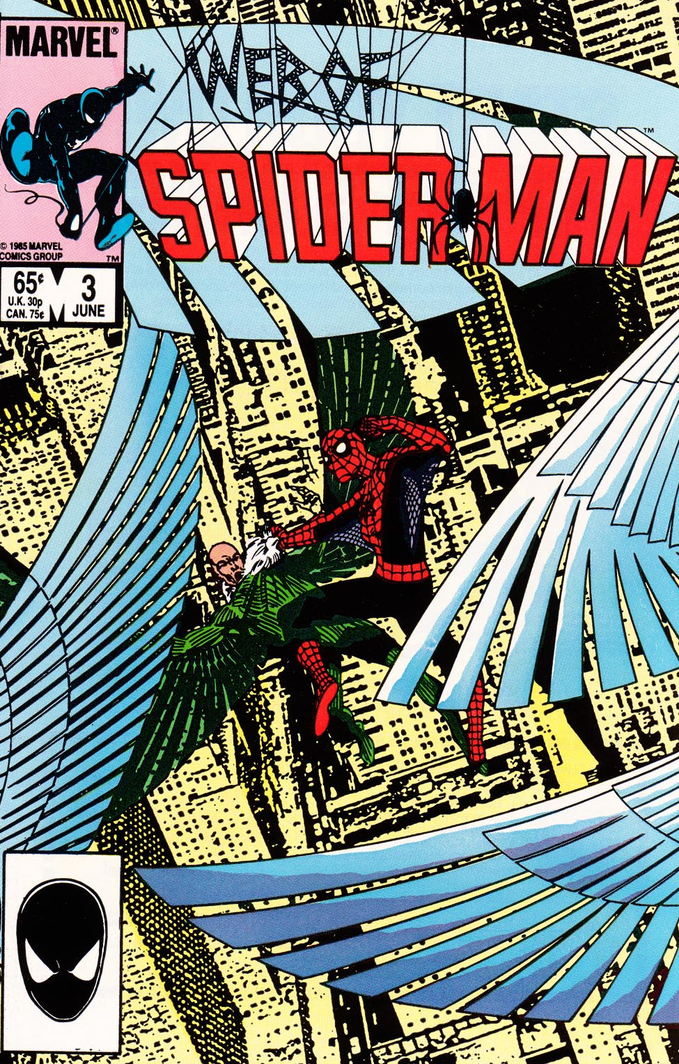 Read online Web of Spider-Man (1985) comic -  Issue #3 - 1