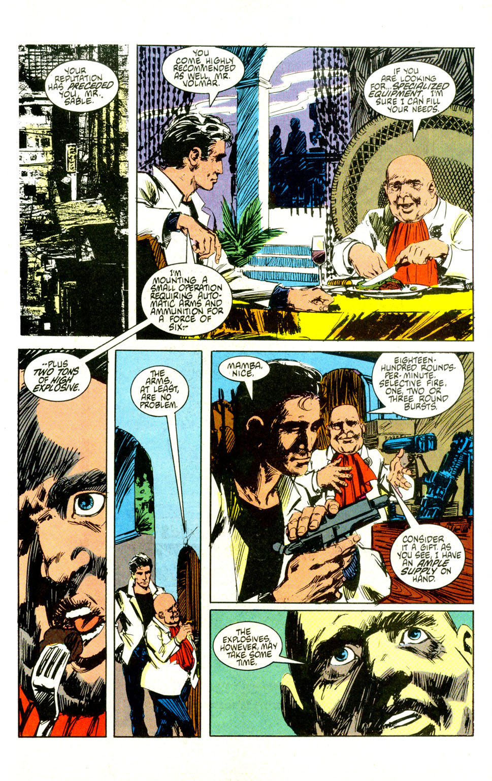 Read online Jon Sable, Freelance comic -  Issue #24 - 8