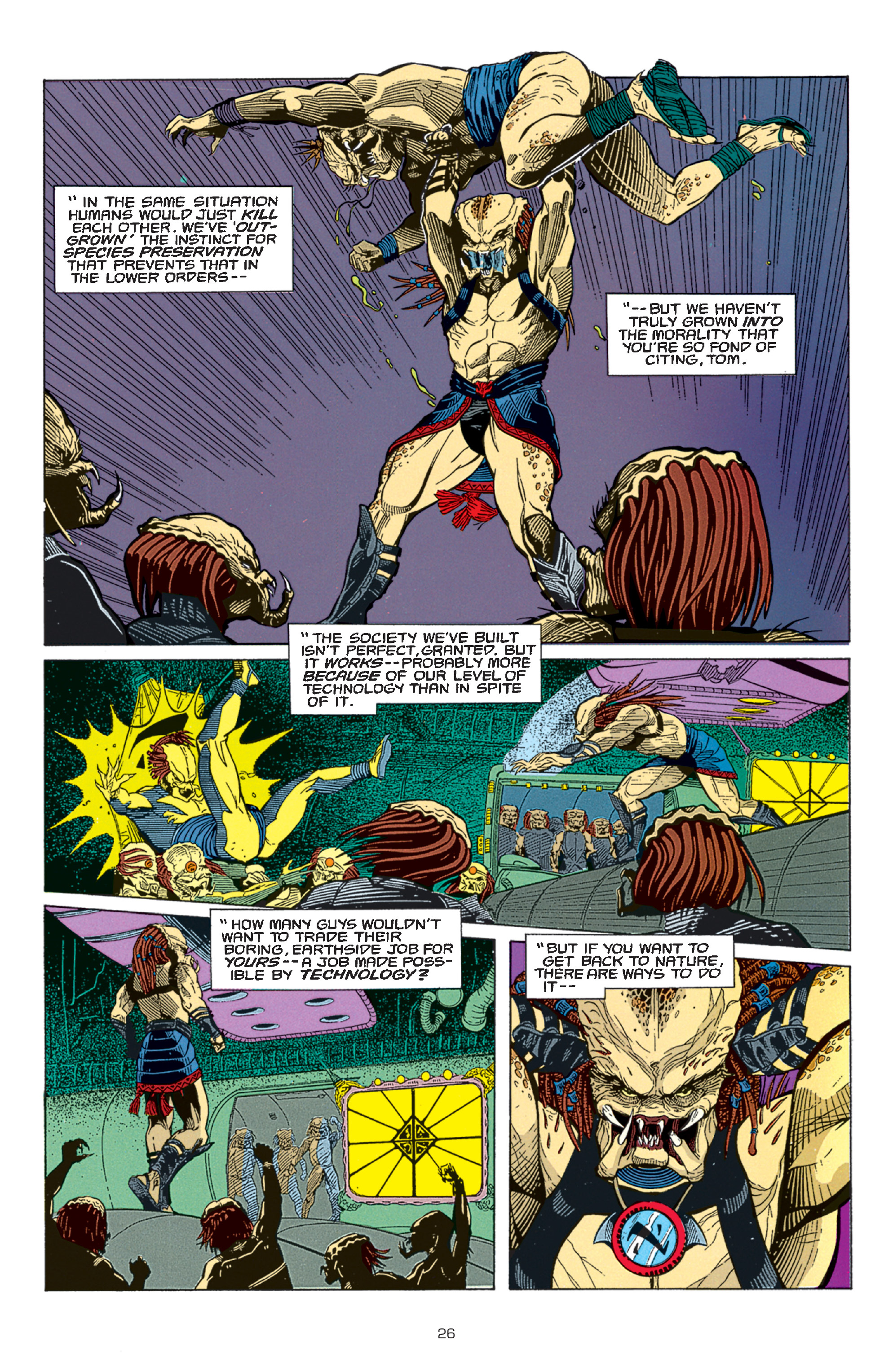 Read online Aliens vs. Predator: The Essential Comics comic -  Issue # TPB 1 (Part 1) - 28