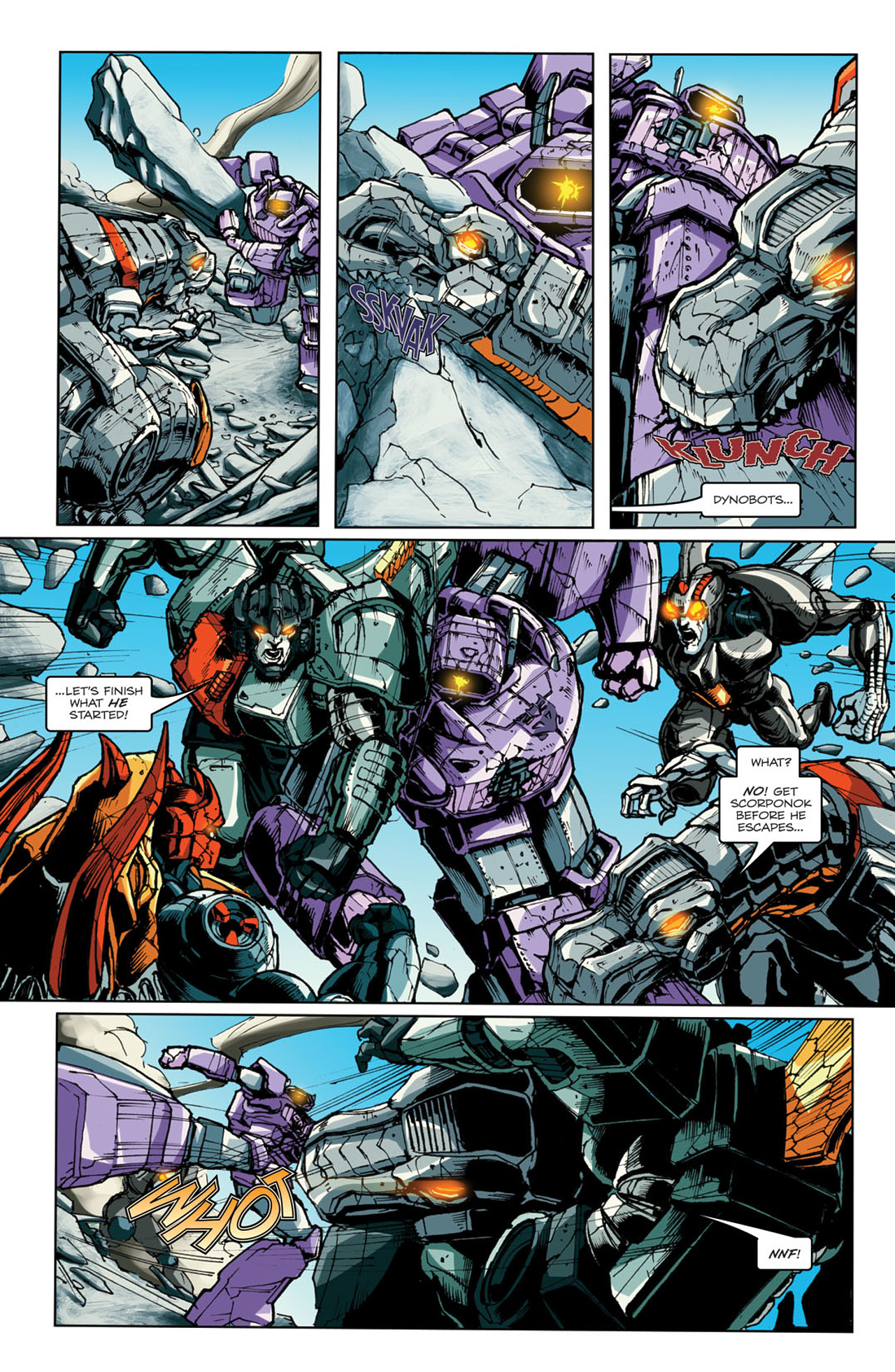 Read online The Transformers: Maximum Dinobots comic -  Issue #5 - 18