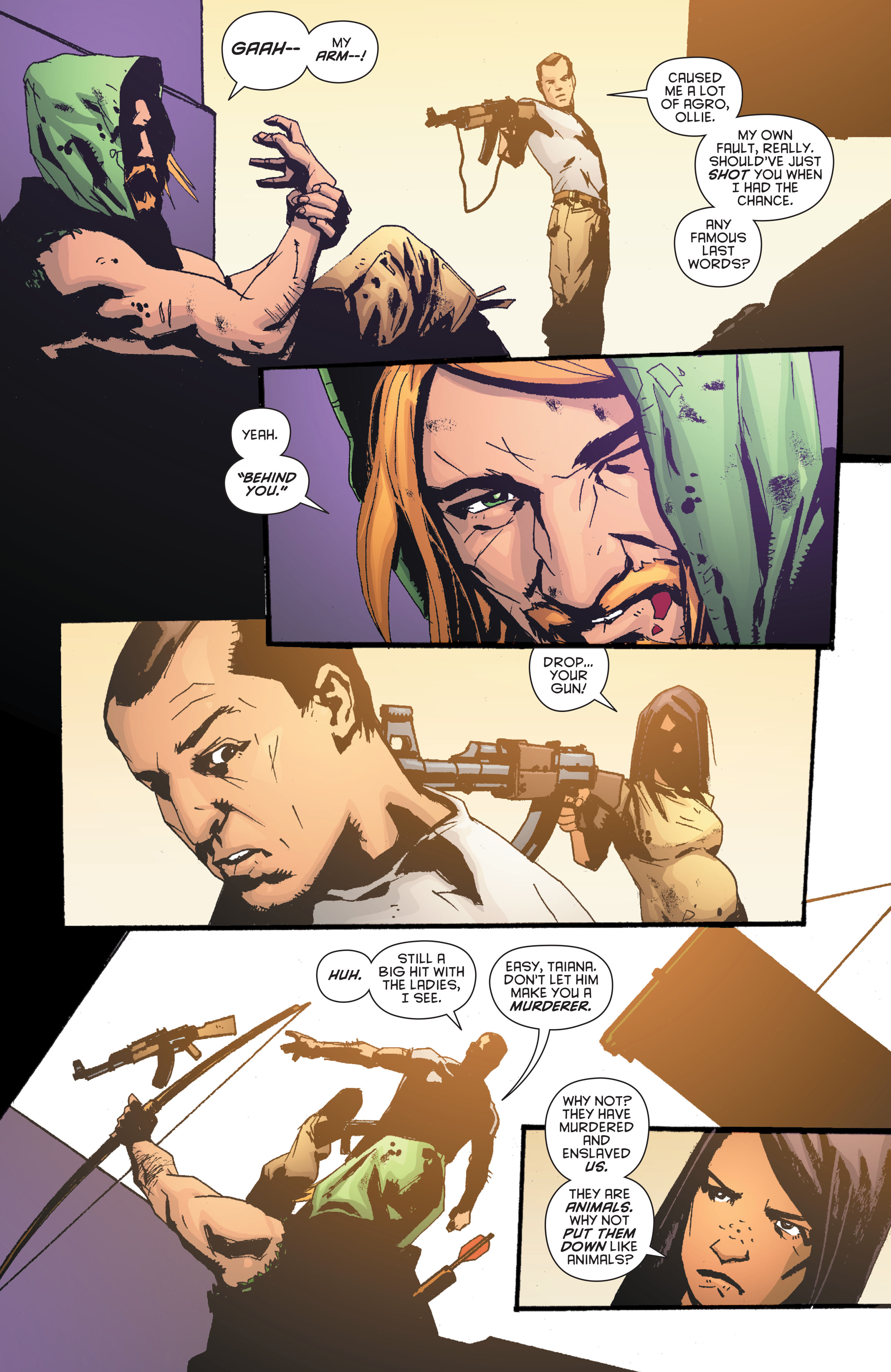 Read online Green Arrow: Year One comic -  Issue # _The Deluxe Edition (Part 2) - 37