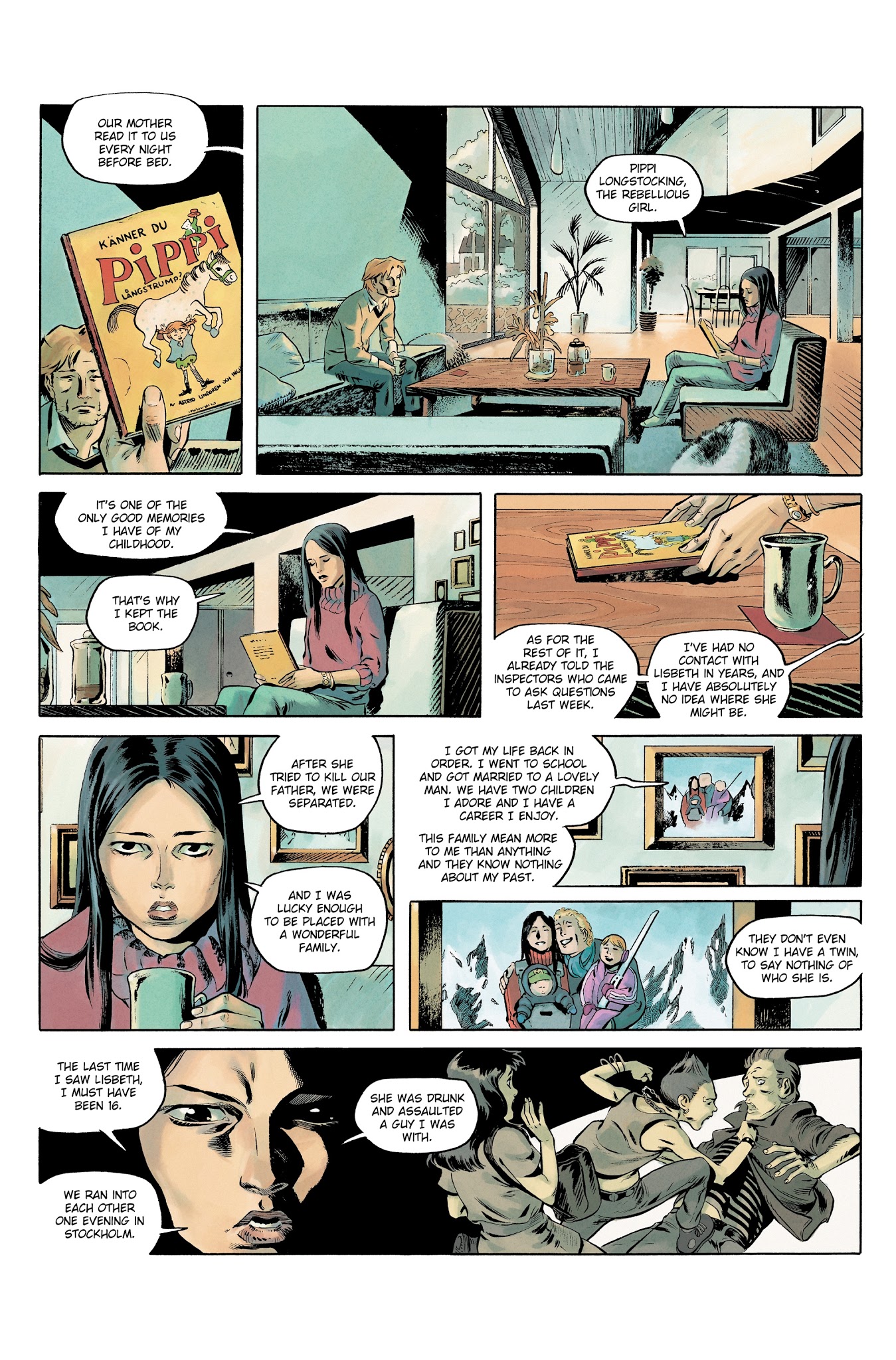 Read online Millennium: The Girl Who Played With Fire comic -  Issue #2 - 8