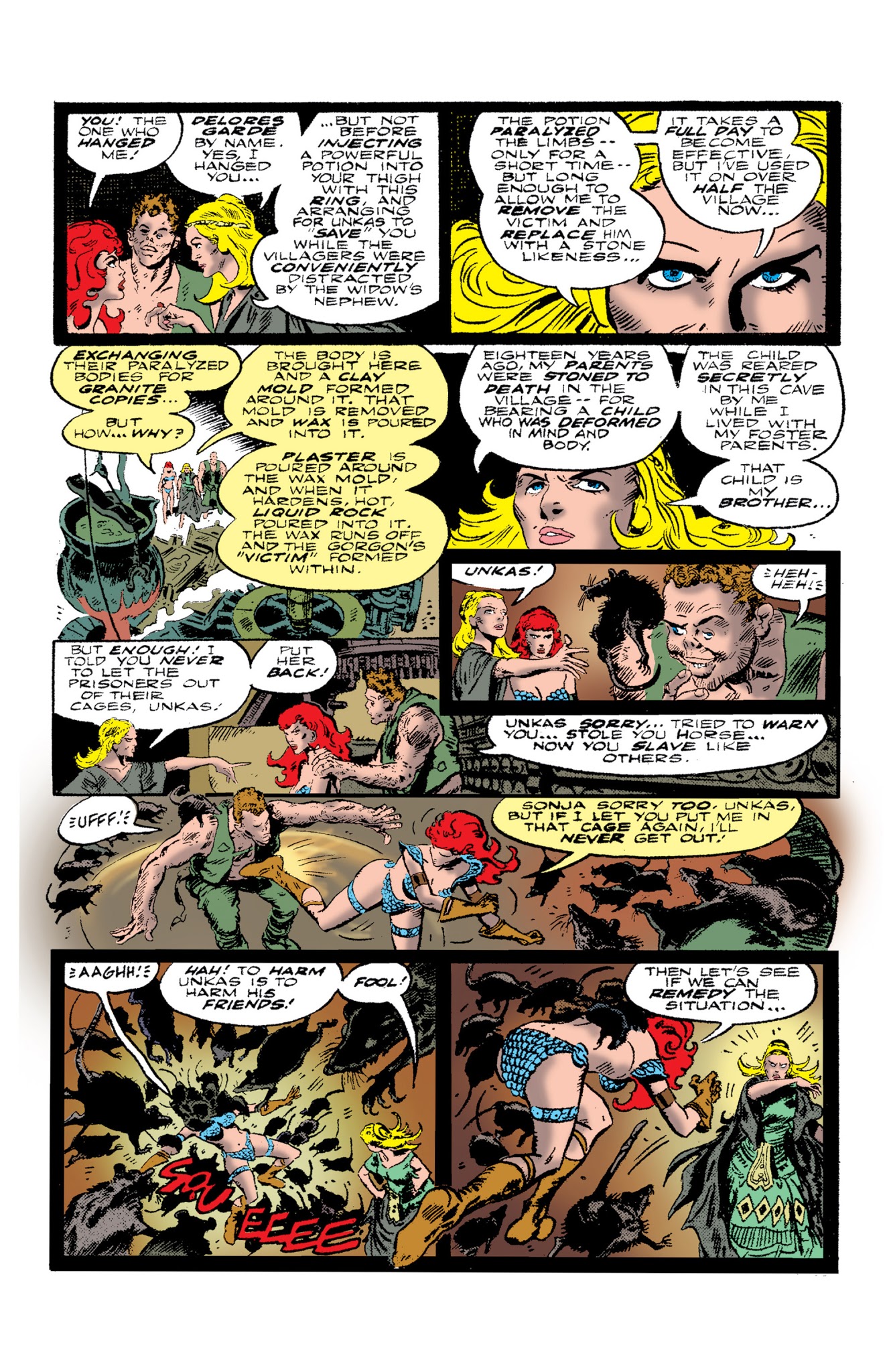 Read online The Adventures of Red Sonja comic -  Issue # TPB 1 - 74
