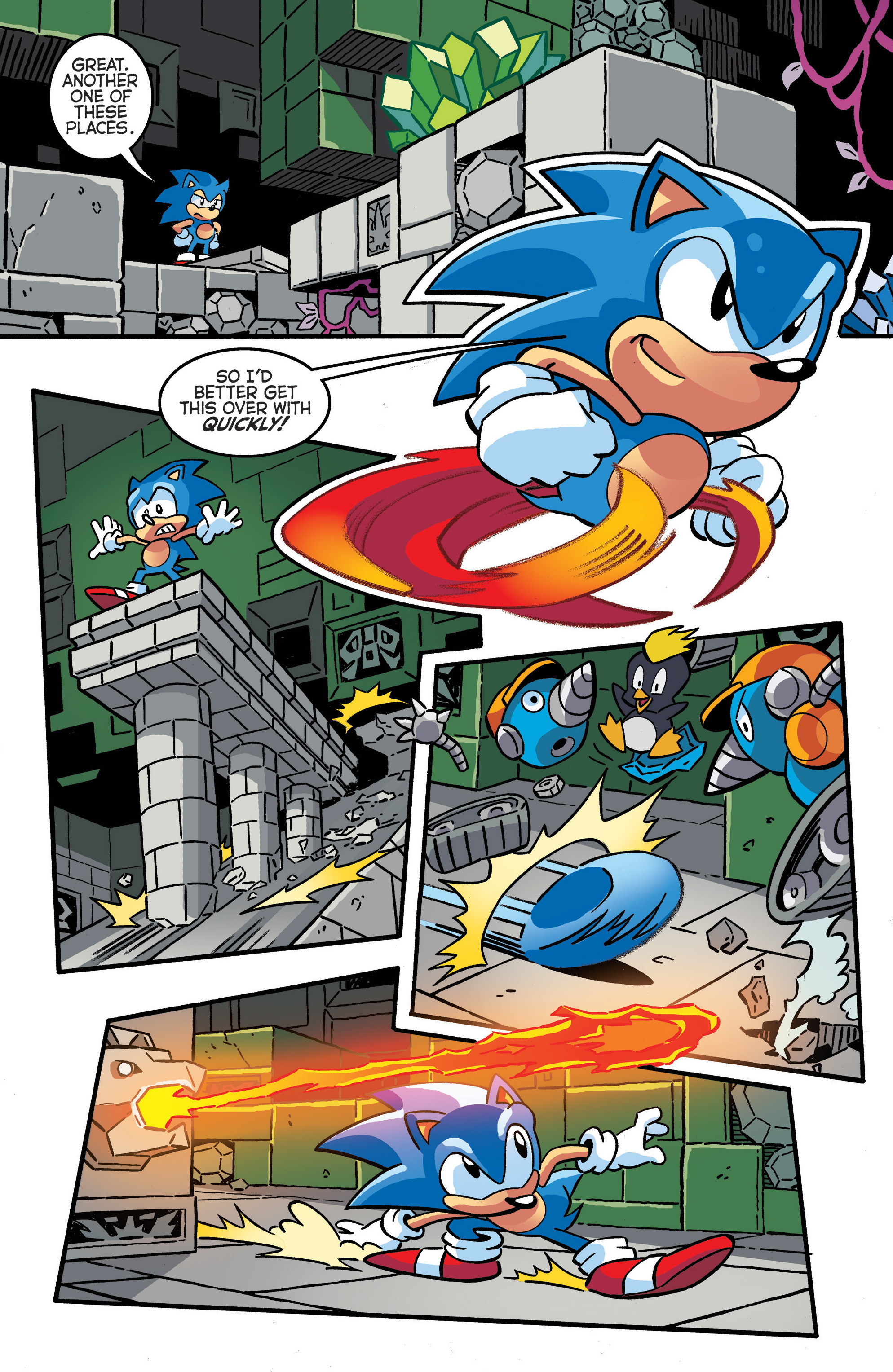 Read online Sonic The Hedgehog comic -  Issue #288 - 7