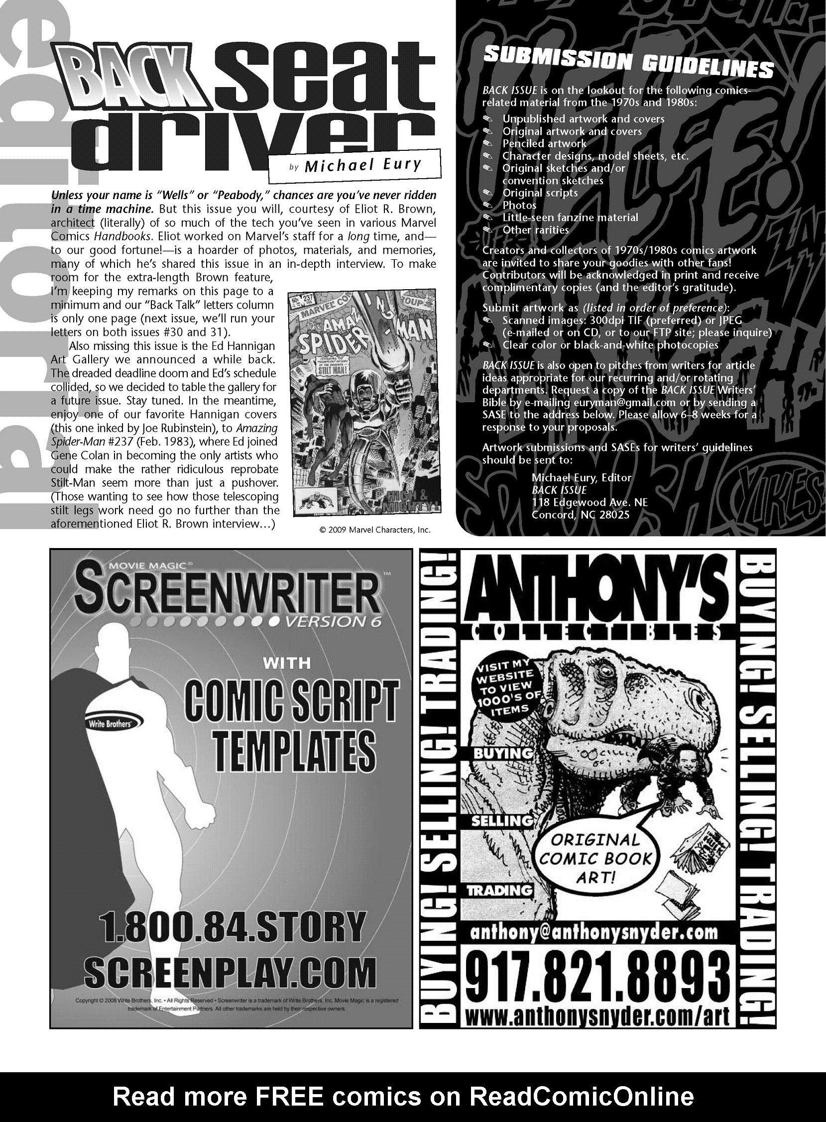 Read online Back Issue comic -  Issue #32 - 3