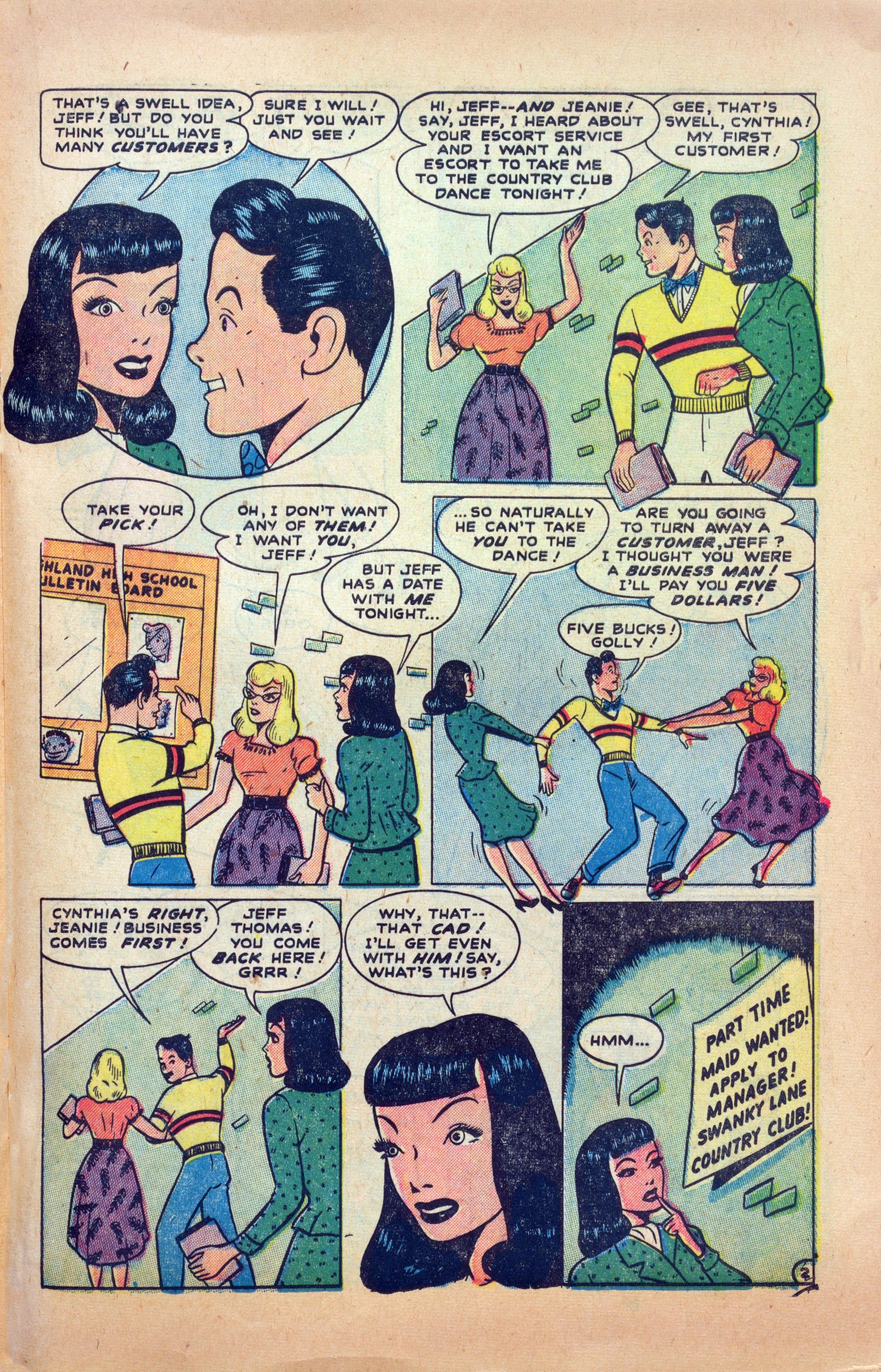 Read online Hedy Of Hollywood Comics comic -  Issue #39 - 17