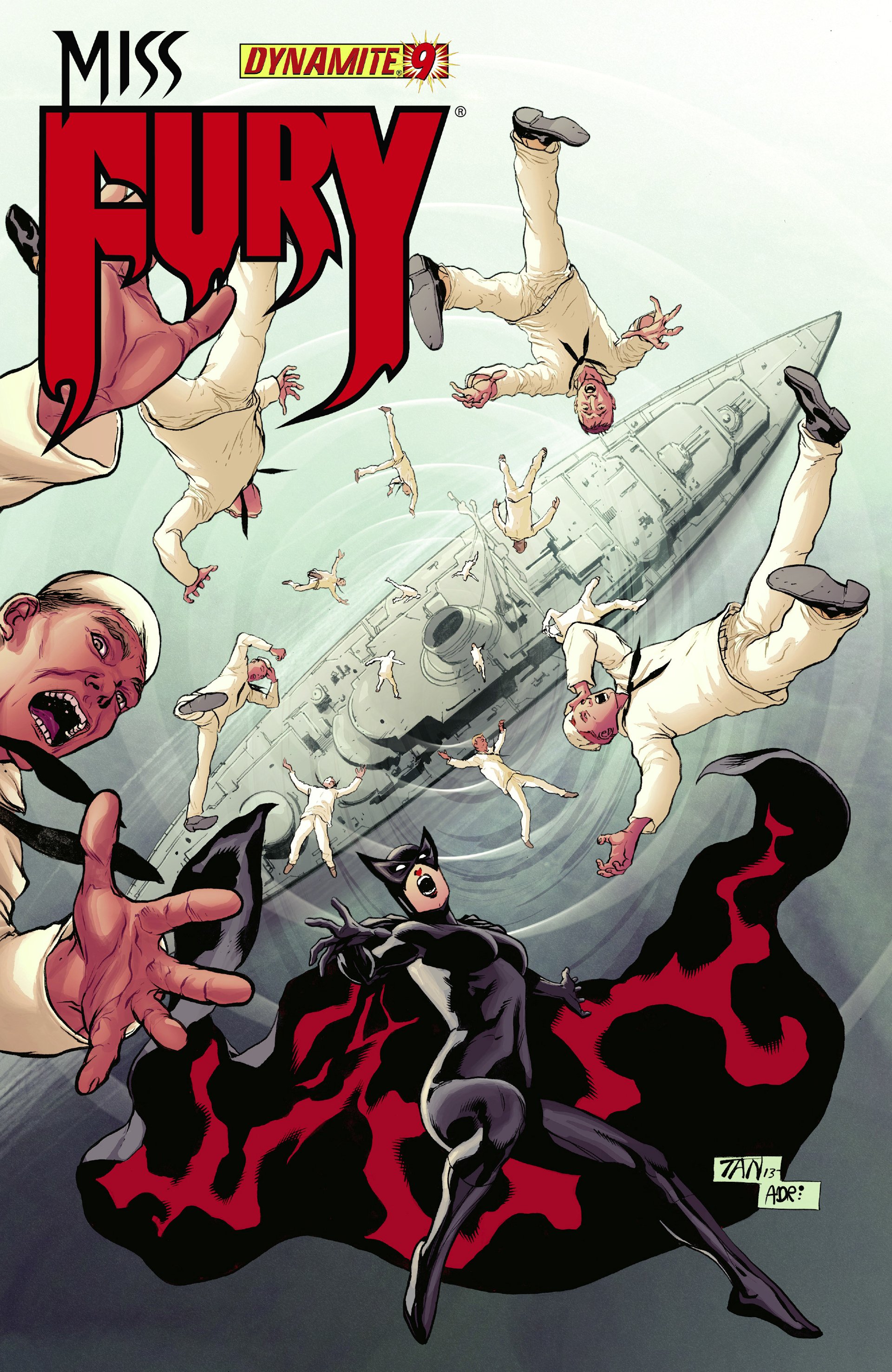 Read online Miss Fury (2013) comic -  Issue #9 - 1