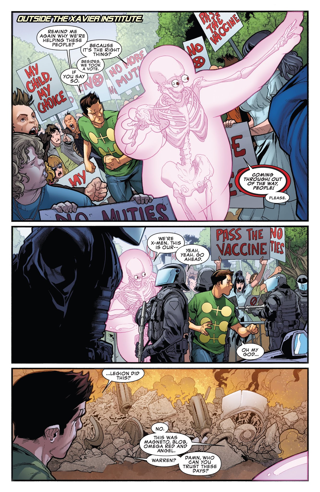 Read online Uncanny X-Men (2019) comic -  Issue #5 - 12