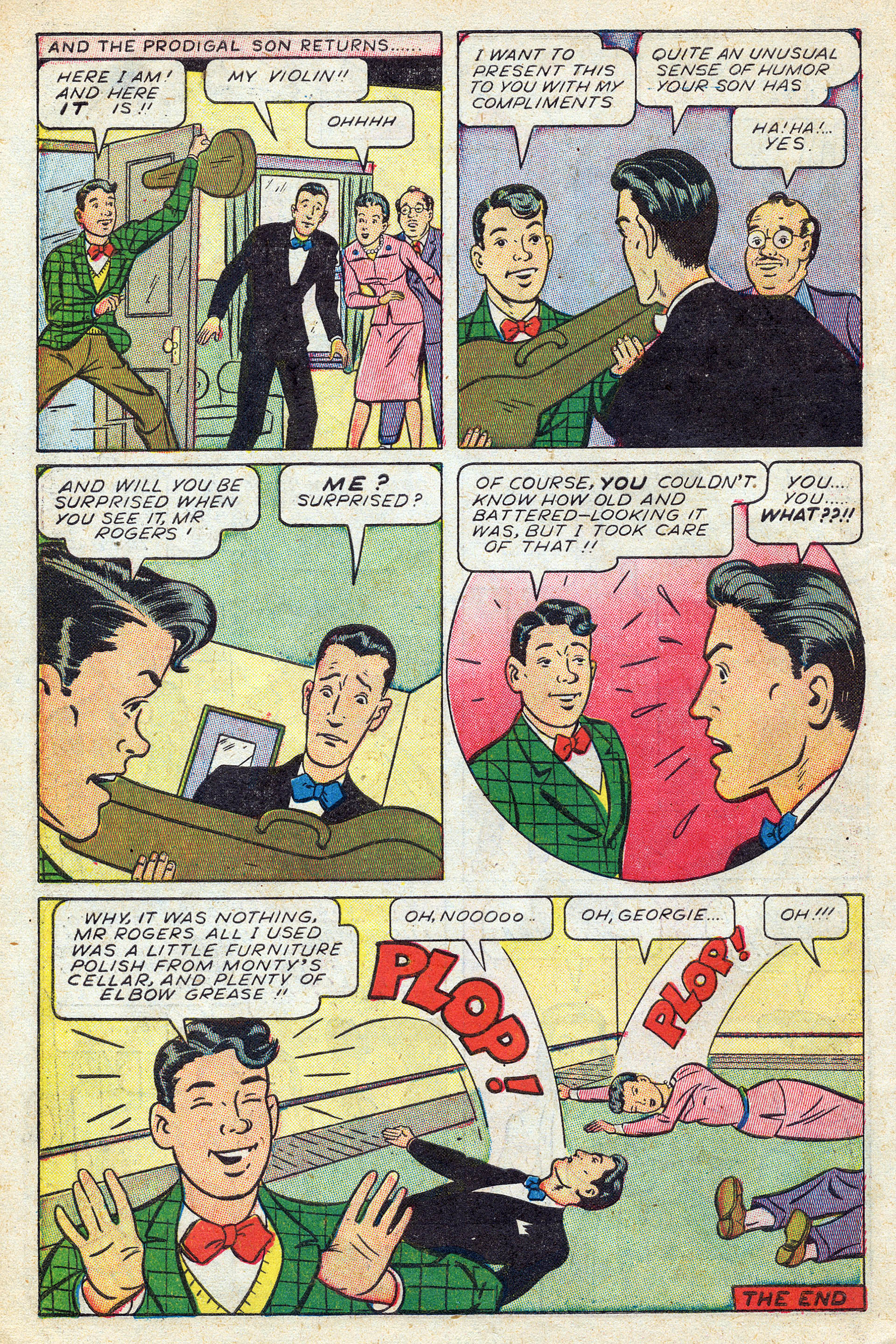 Read online Georgie Comics (1945) comic -  Issue #7 - 12