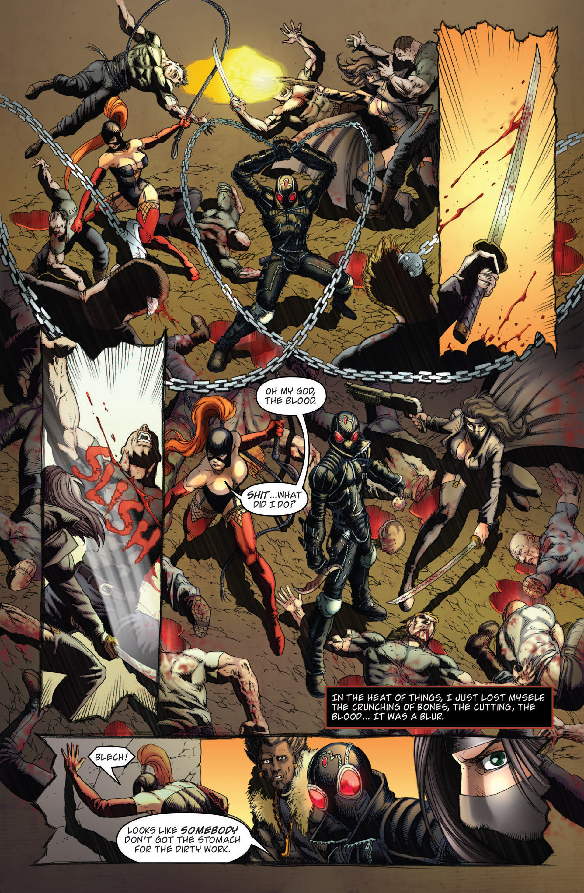 Read online Simmons Comics Presents Zipper vs Dominatrix comic -  Issue # TPB - 50