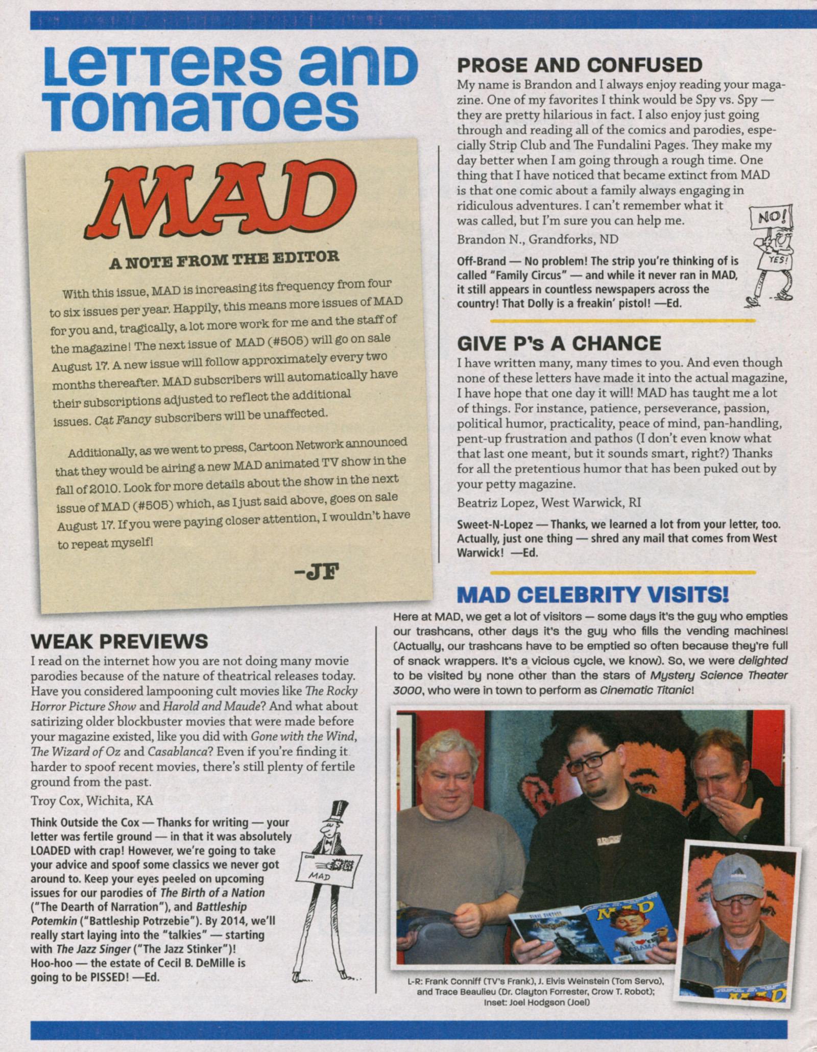 Read online MAD comic -  Issue #504 - 4