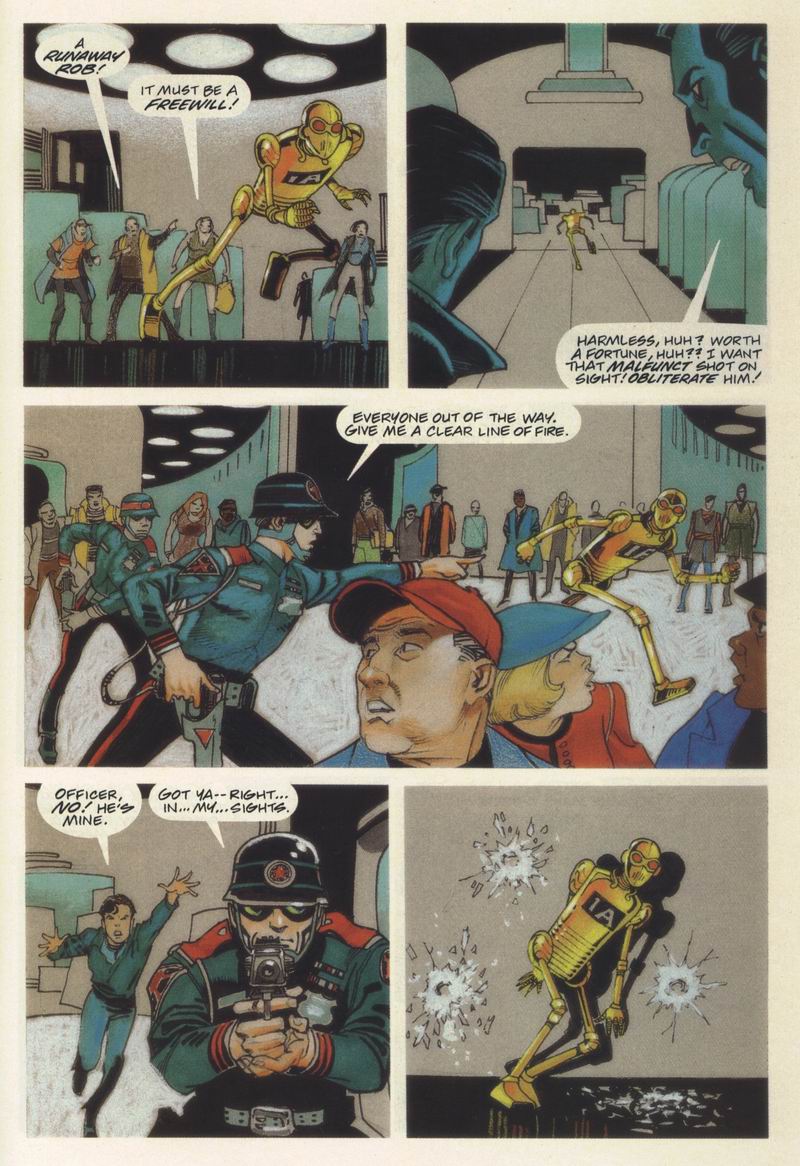 Read online Magnus Robot Fighter (1991) comic -  Issue #20 - 19