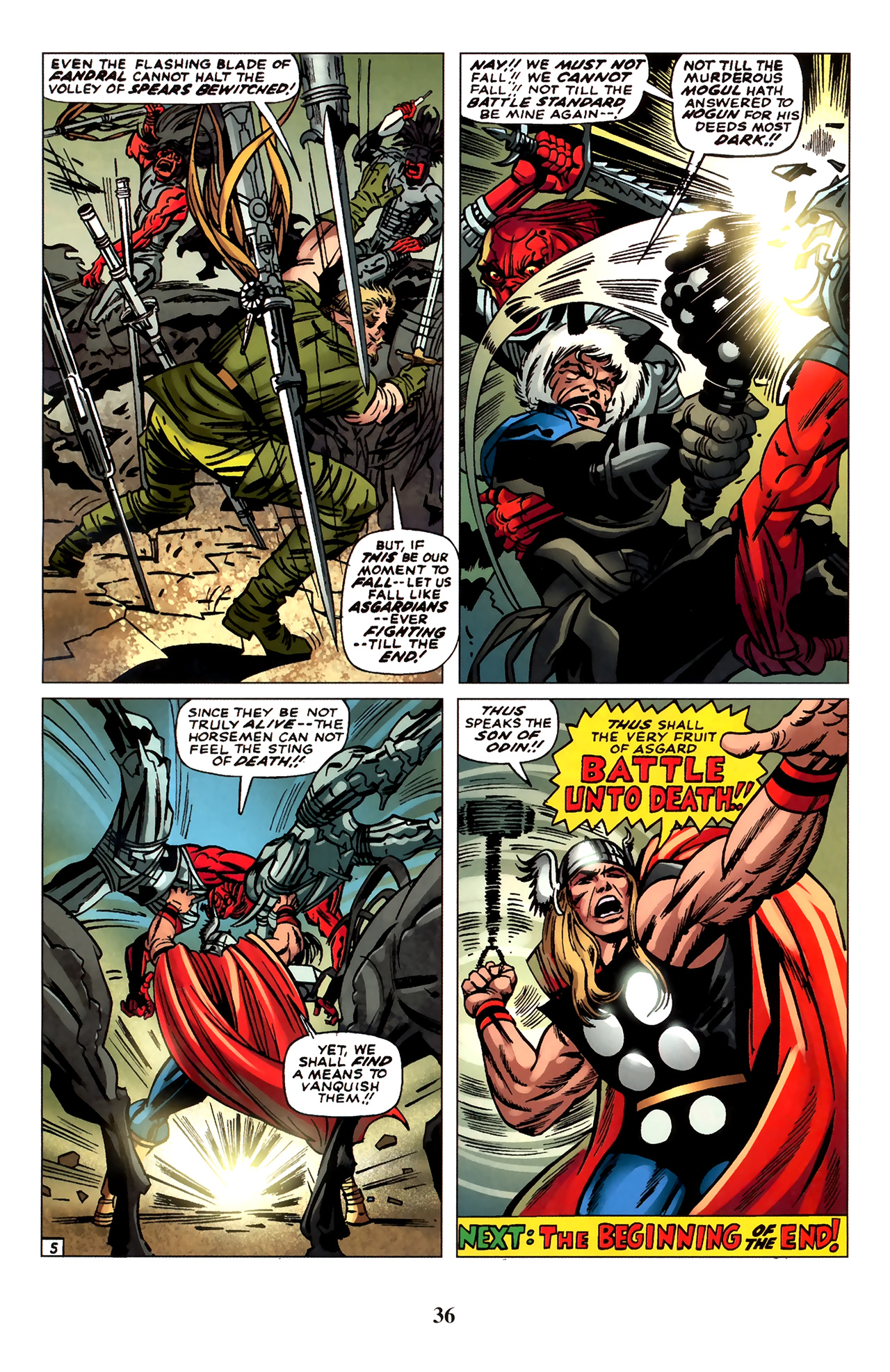 Read online Thor: Tales of Asgard by Stan Lee & Jack Kirby comic -  Issue #6 - 38