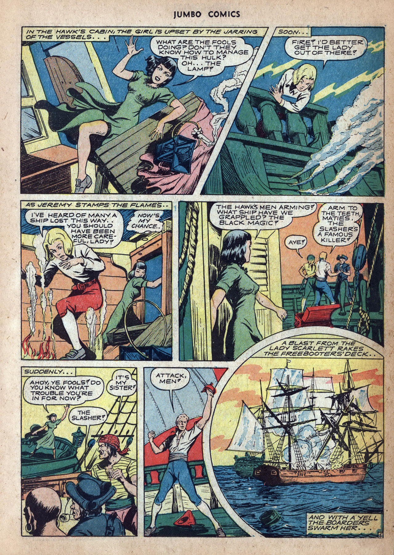 Read online Jumbo Comics comic -  Issue #54 - 27