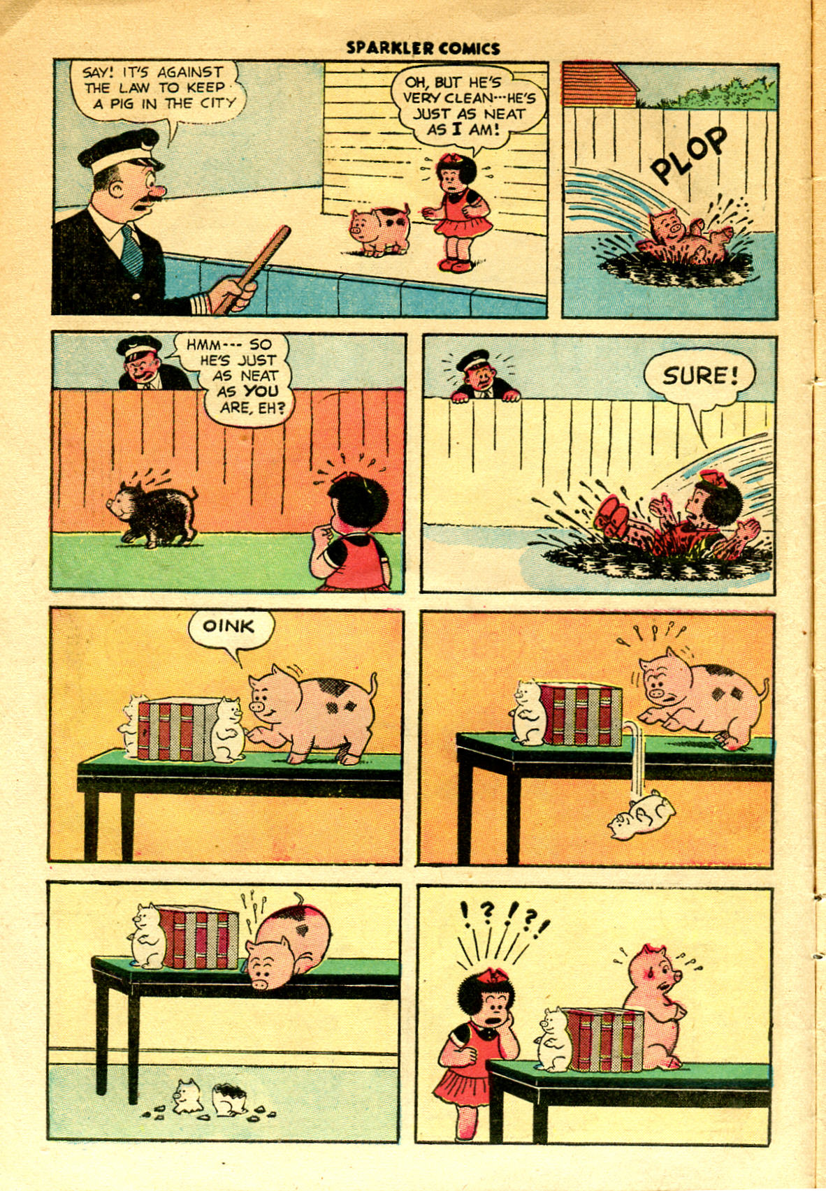 Read online Sparkler Comics comic -  Issue #67 - 6