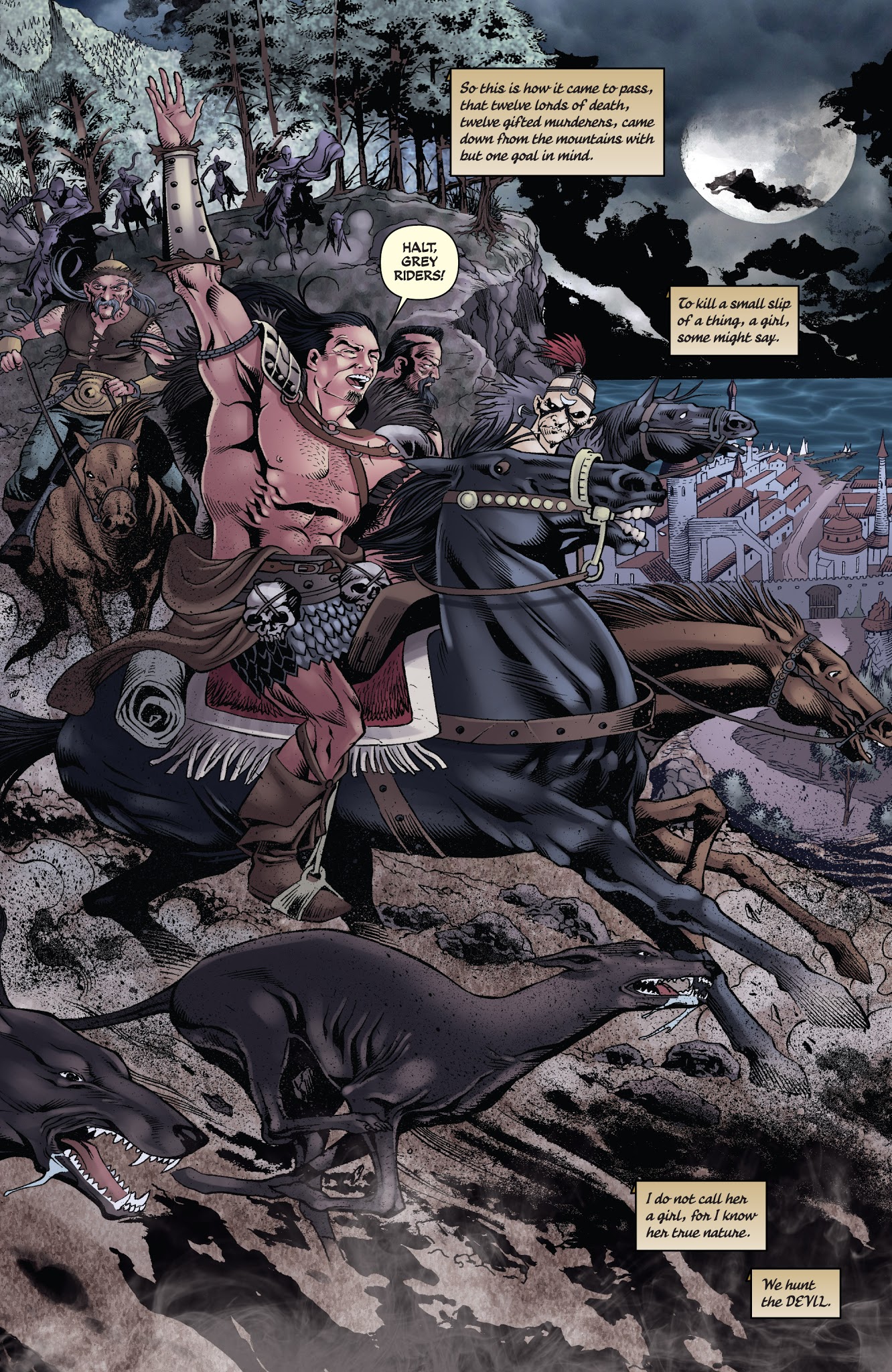 Read online Legends of Red Sonja comic -  Issue # TPB - 7